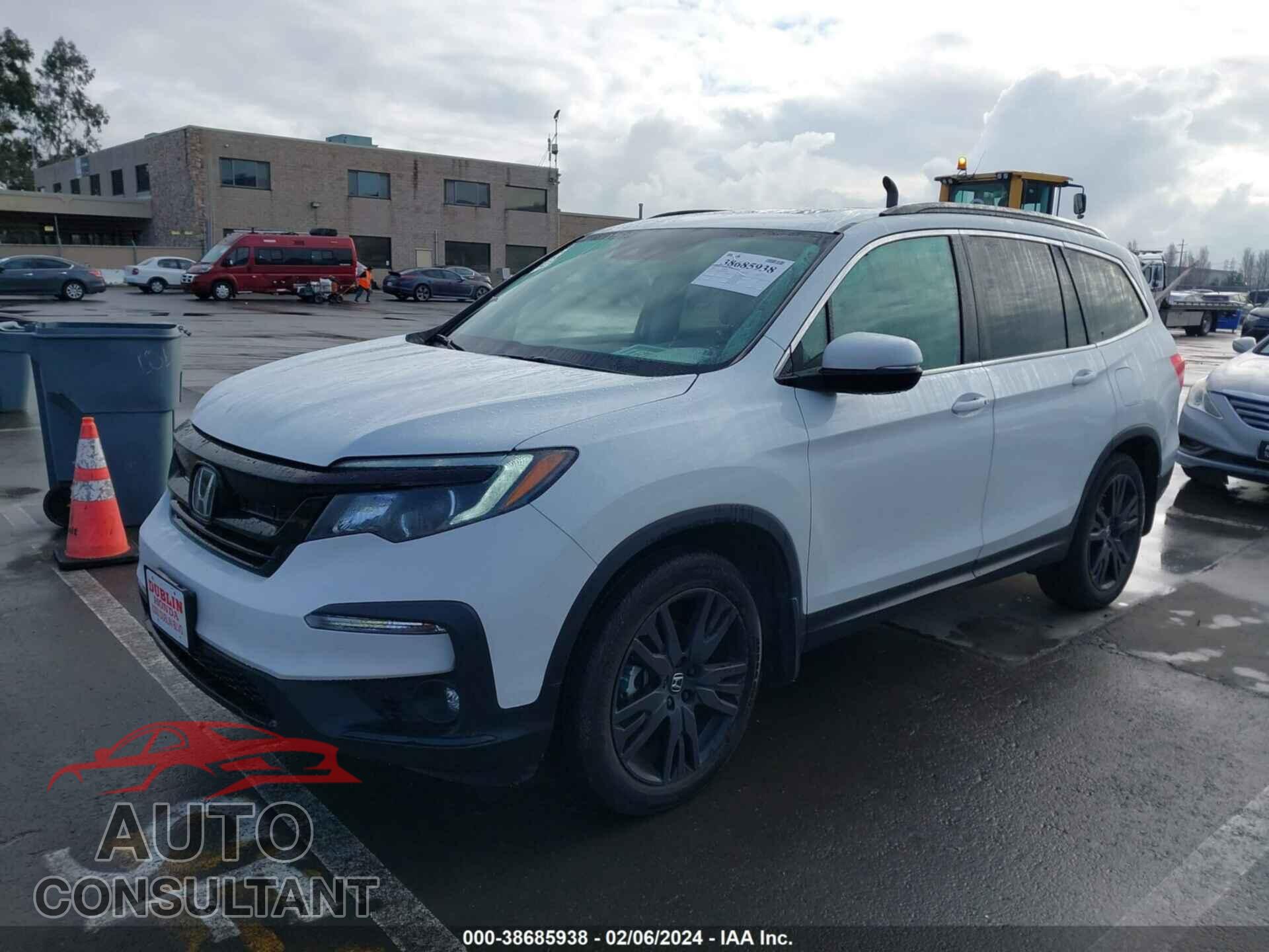HONDA PILOT 2021 - 5FNYF5H23MB044926