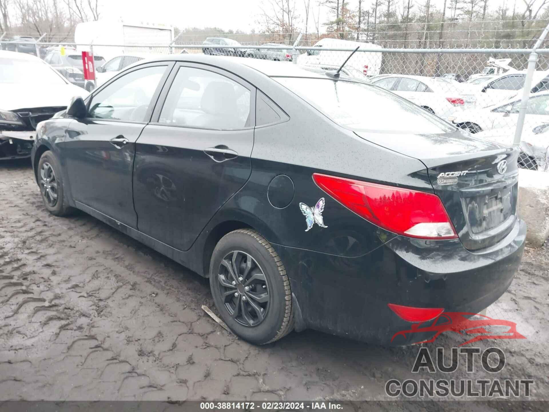 HYUNDAI ACCENT 2016 - KMHCT4AE3GU163925