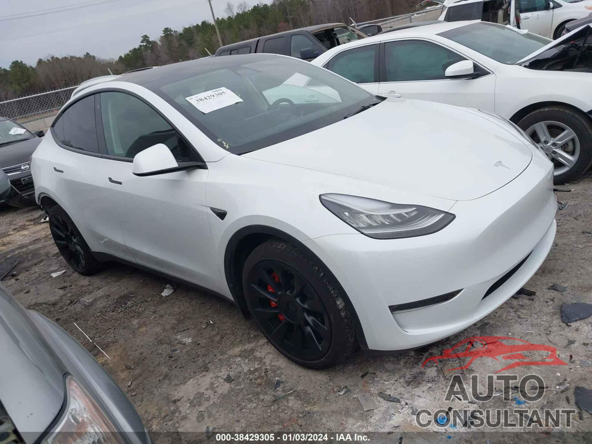 TESLA MODEL Y 2021 - 5YJYGDEE5MF100287