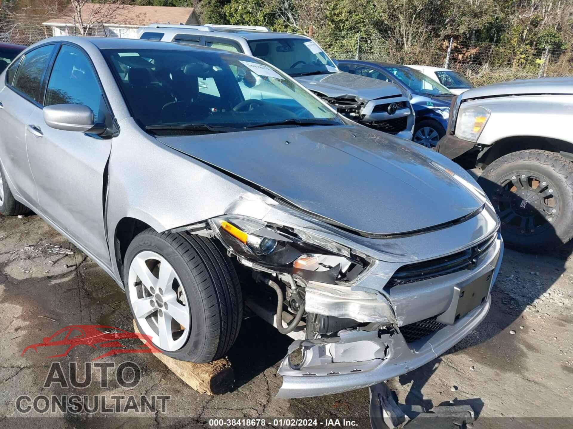 DODGE DART 2016 - 1C3CDFBB9GD660483