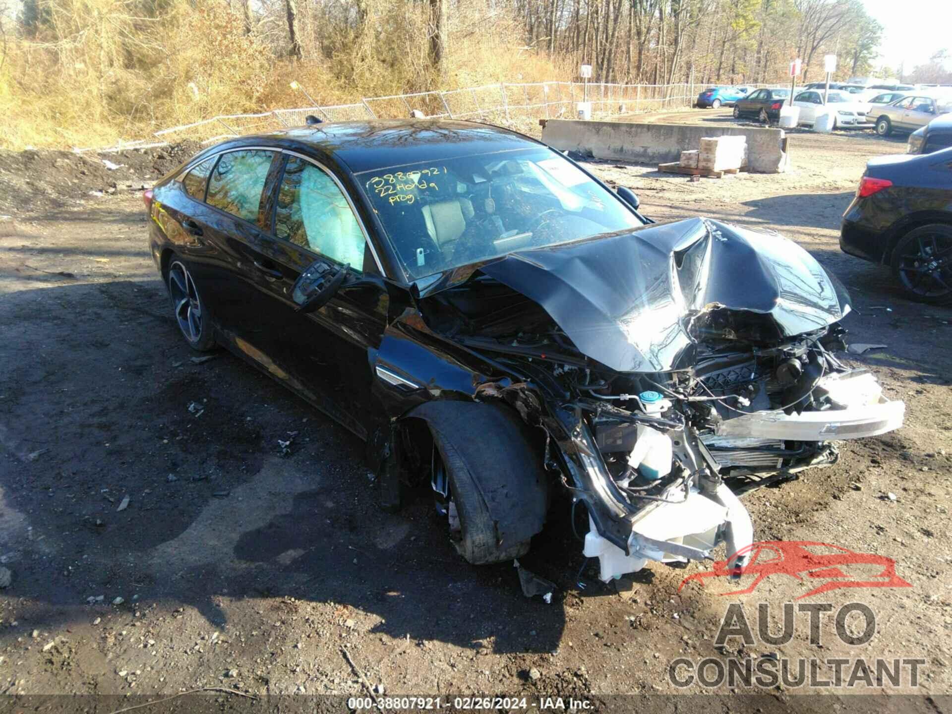 HONDA ACCORD 2022 - 1HGCV1F30NA040135