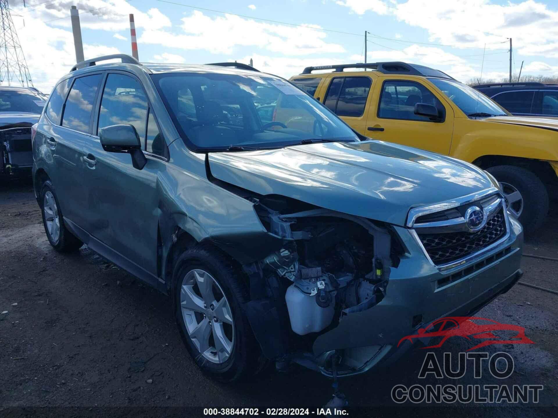 SUBARU FORESTER 2016 - JF2SJARC1GH405788
