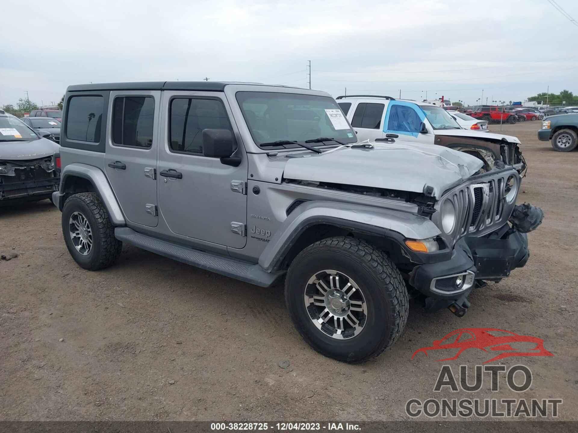 JEEP WRANGLER UNLIMITED 2019 - 1C4HJXEN5KW624082