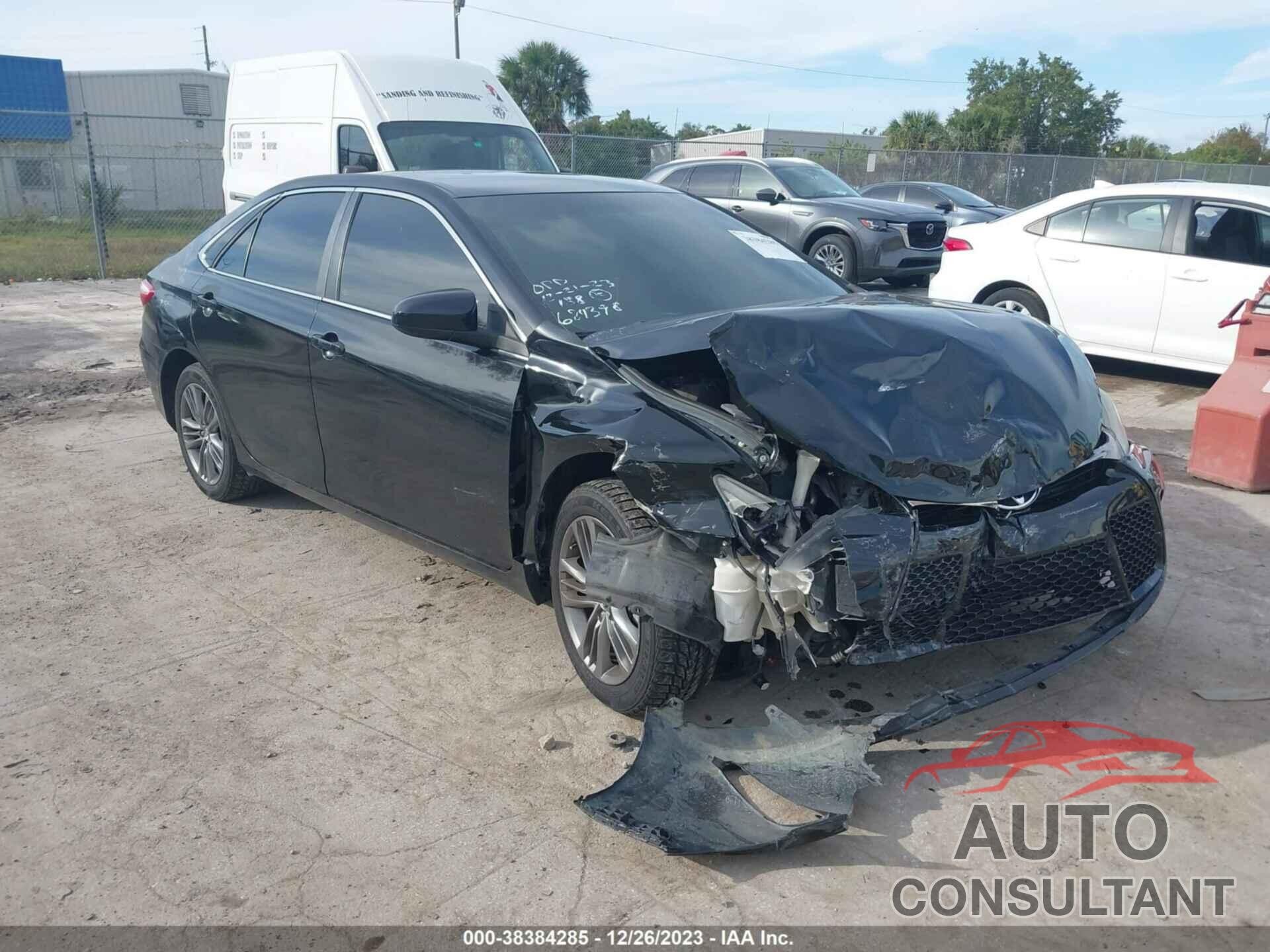 TOYOTA CAMRY 2017 - 4T1BF1FK4HU811158