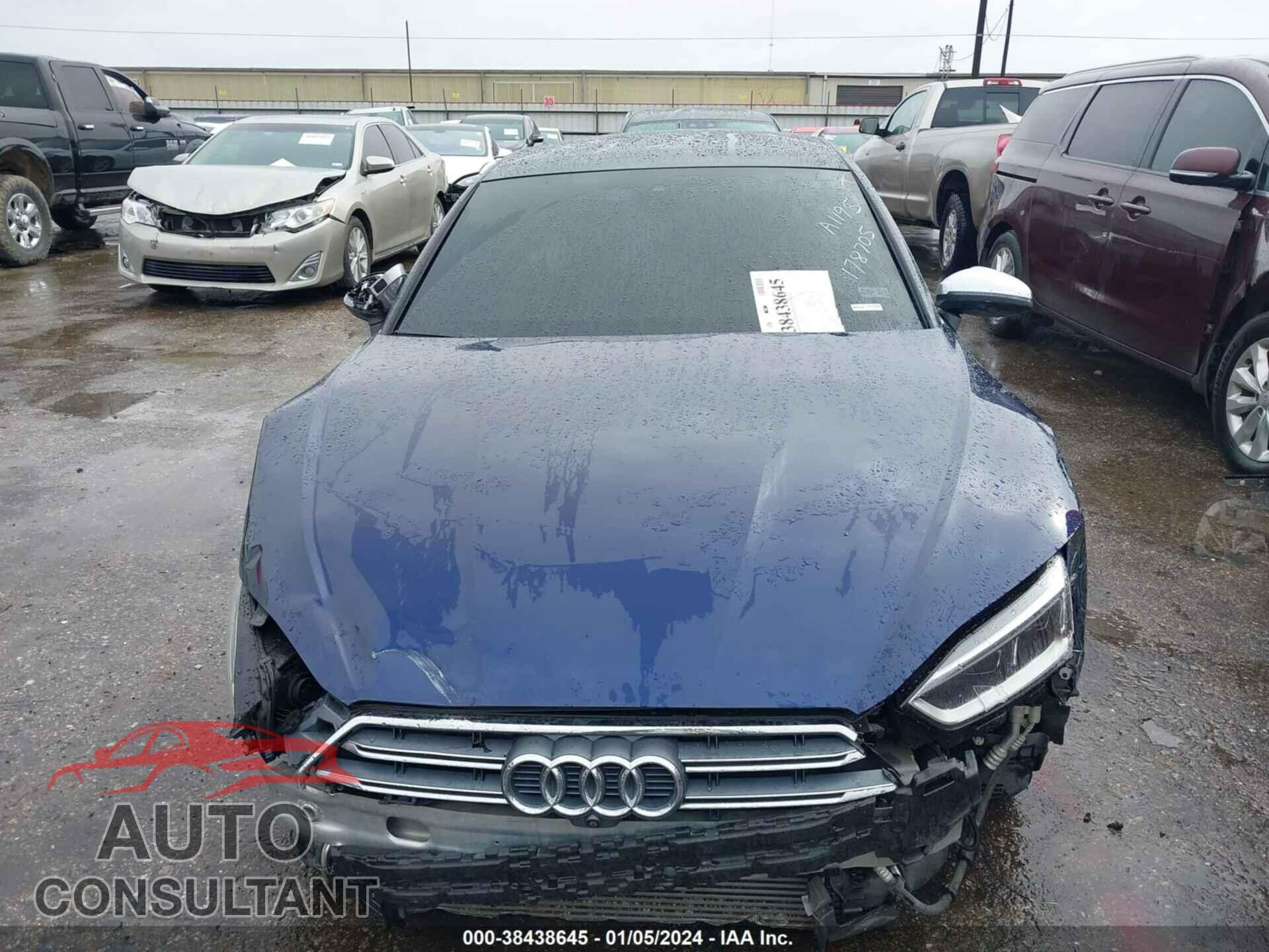 AUDI S5 2018 - WAUC4CF52JA042927