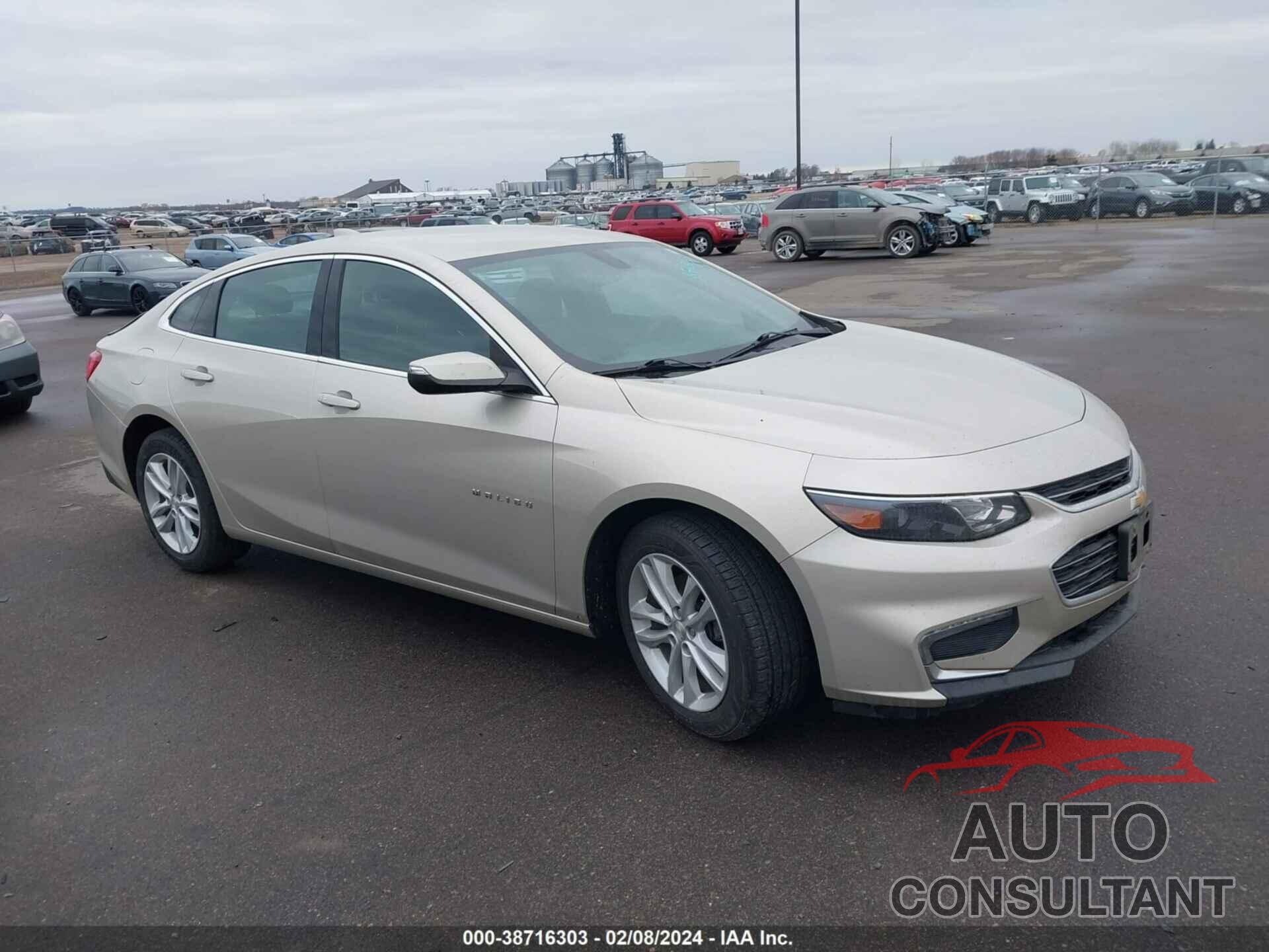 CHEVROLET MALIBU 2016 - 1G1ZE5ST7GF320039