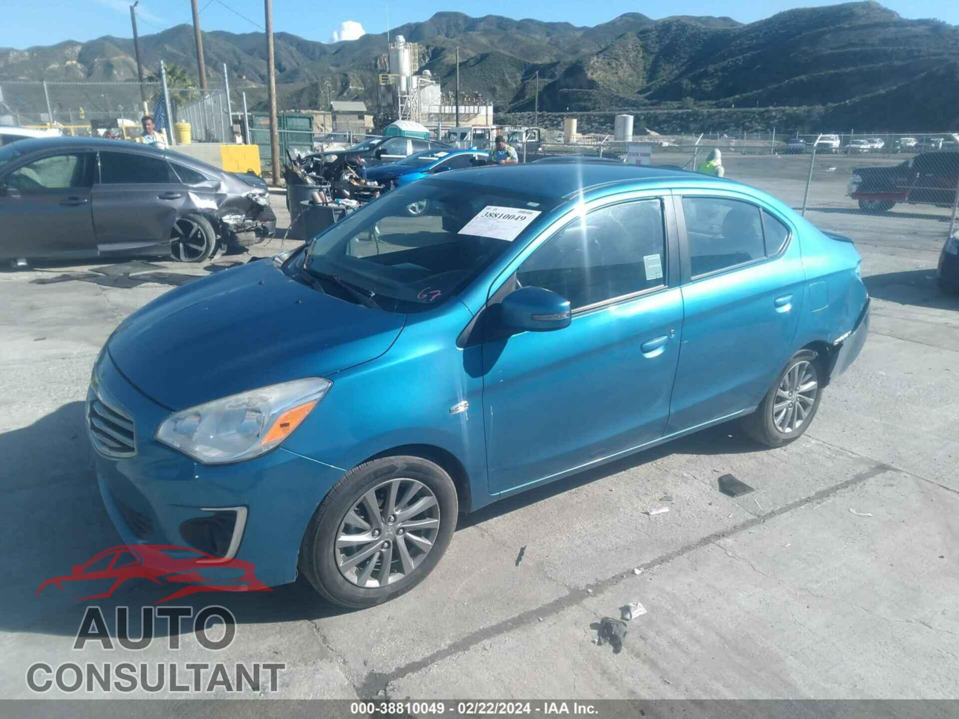 MITSUBISHI MIRAGE G4 2017 - ML32F4FJ3HHF09209