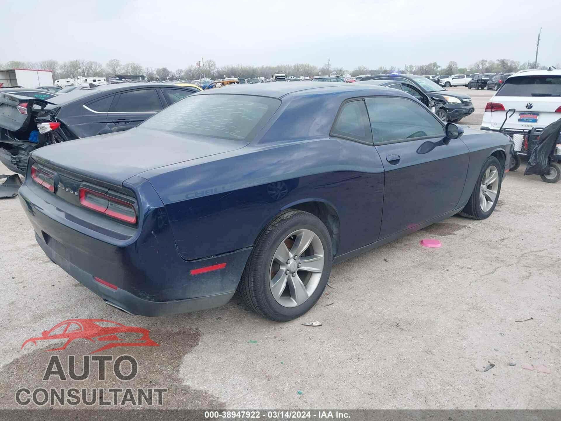 DODGE CHALLENGER 2016 - 2C3CDZAG3GH101108