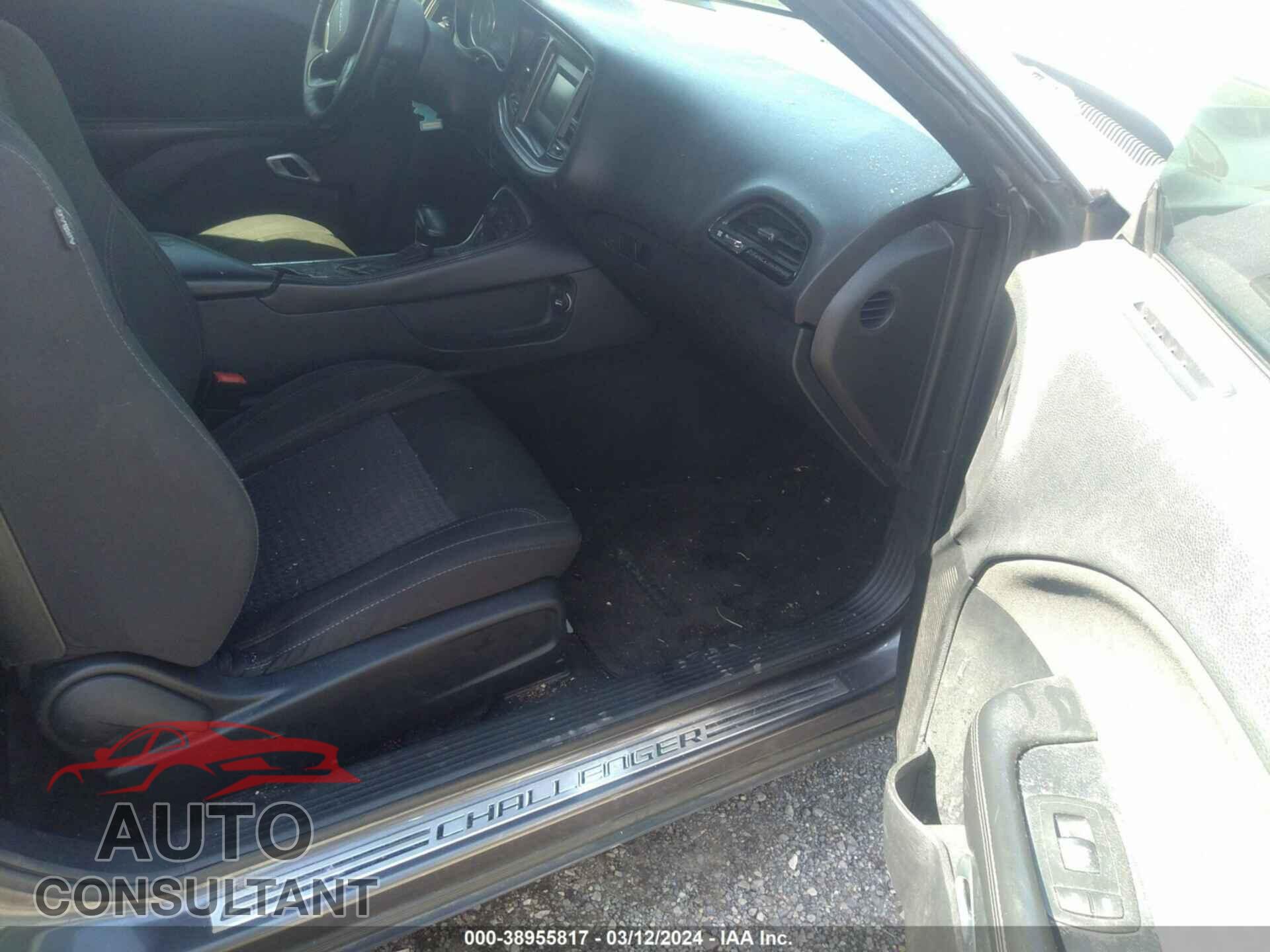 DODGE CHALLENGER 2016 - 2C3CDZAGXGH200895