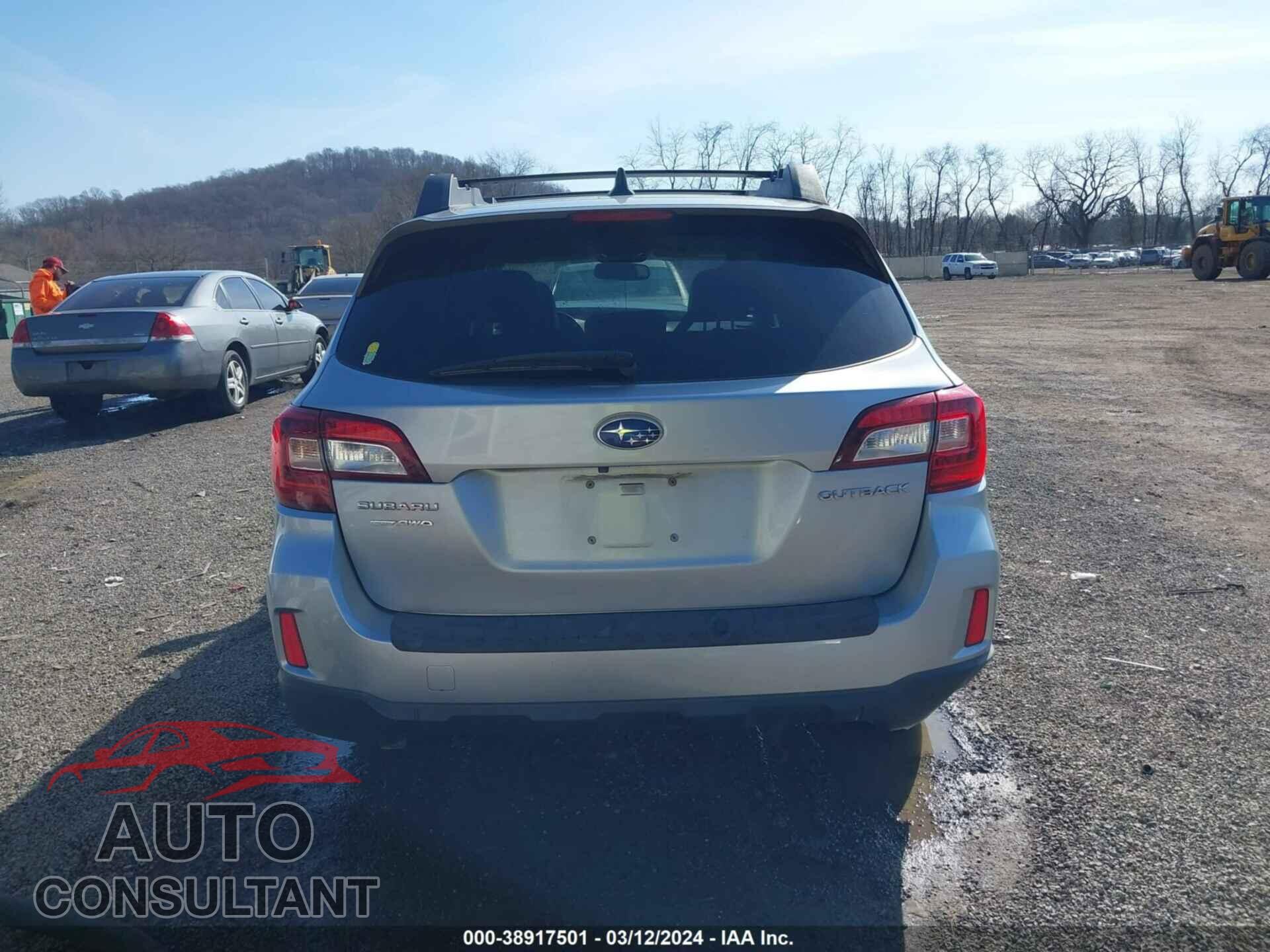 SUBARU OUTBACK 2016 - 4S4BSBLC4G3300472