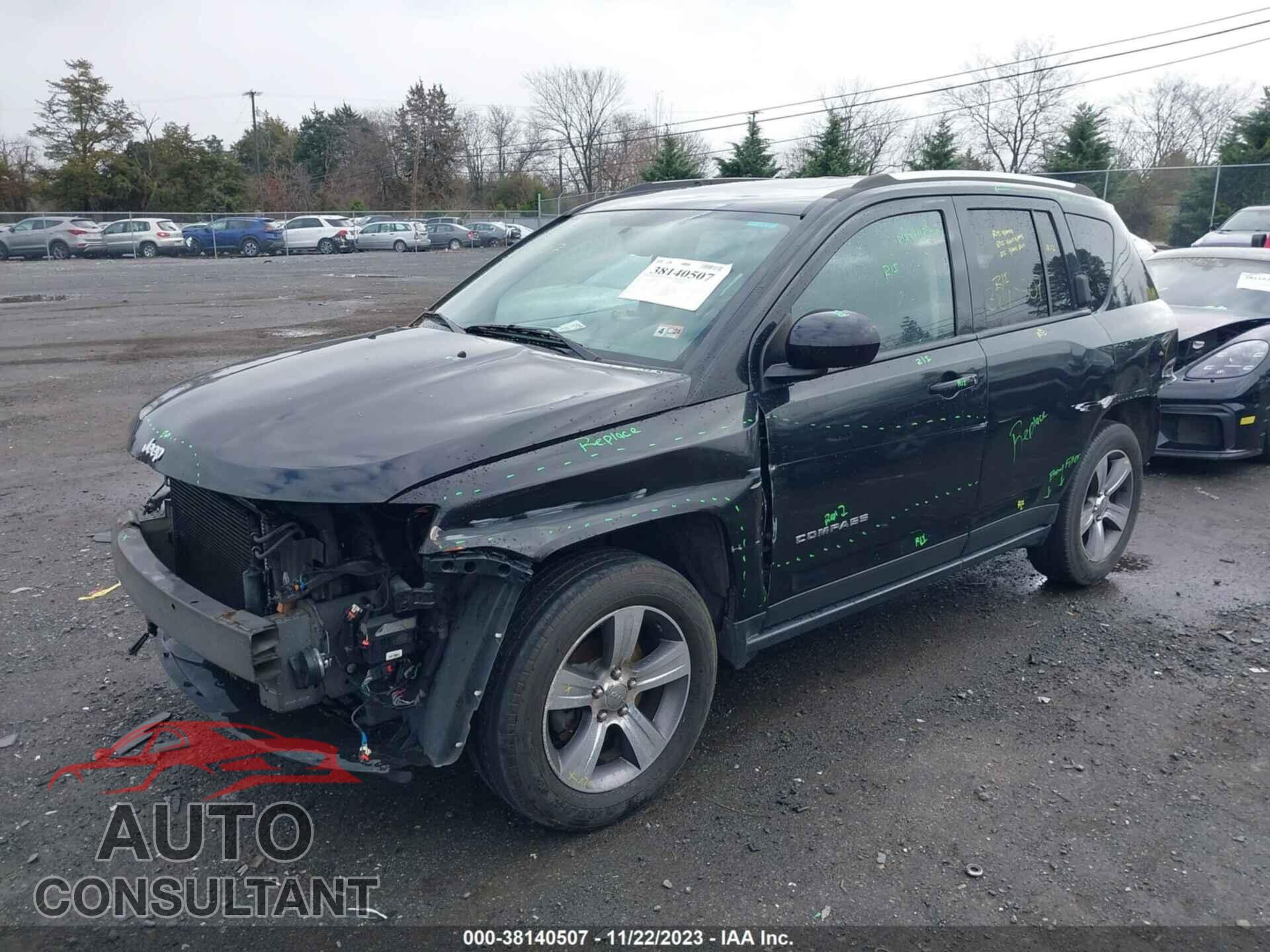 JEEP COMPASS 2017 - 1C4NJDEB9HD170110