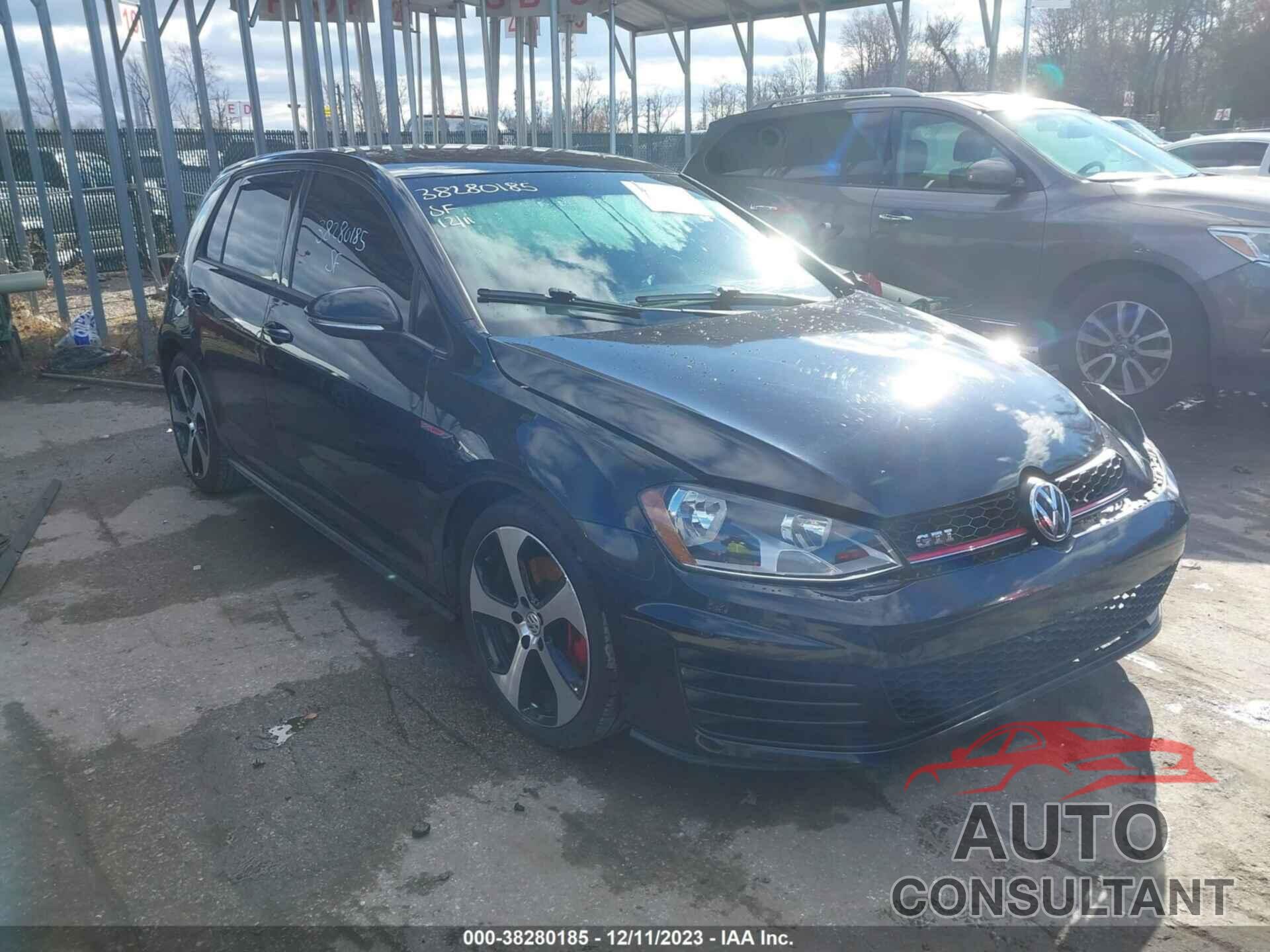 VOLKSWAGEN GOLF GTI 2016 - 3VW4T7AU0GM016450