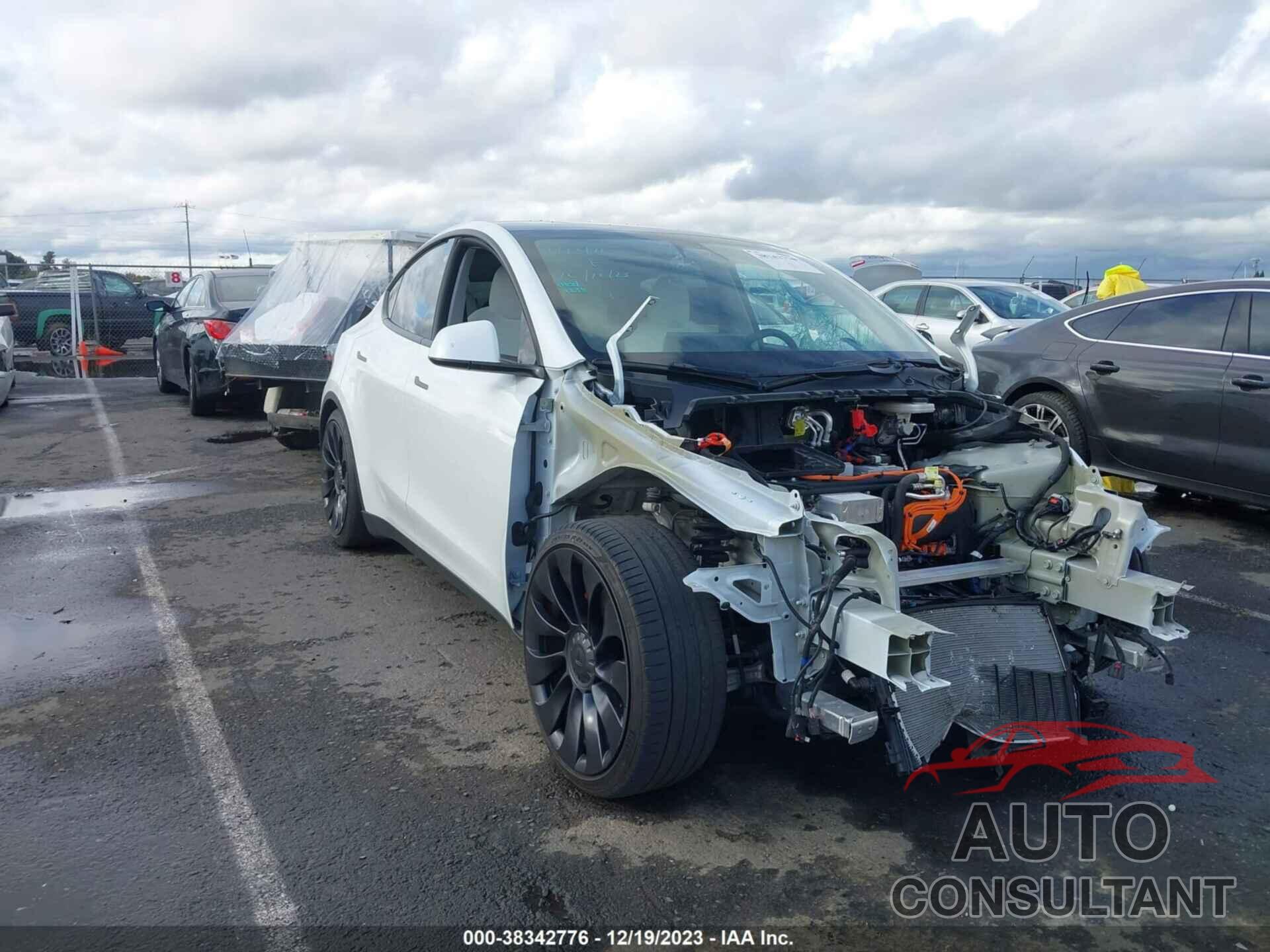 TESLA MODEL Y 2022 - 7SAYGDEF5NF407021