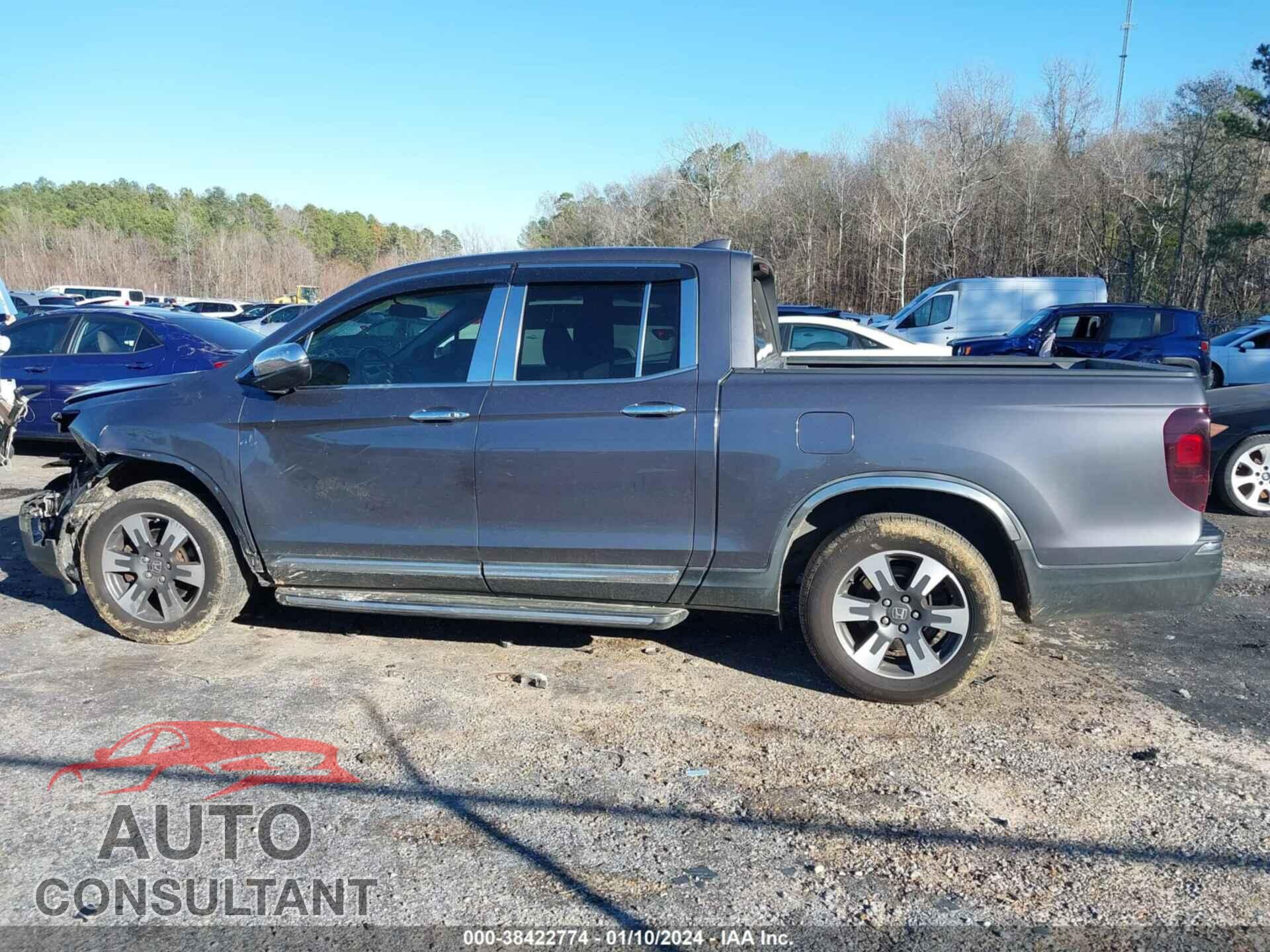 HONDA RIDGELINE 2017 - 5FPYK2F57HB003090