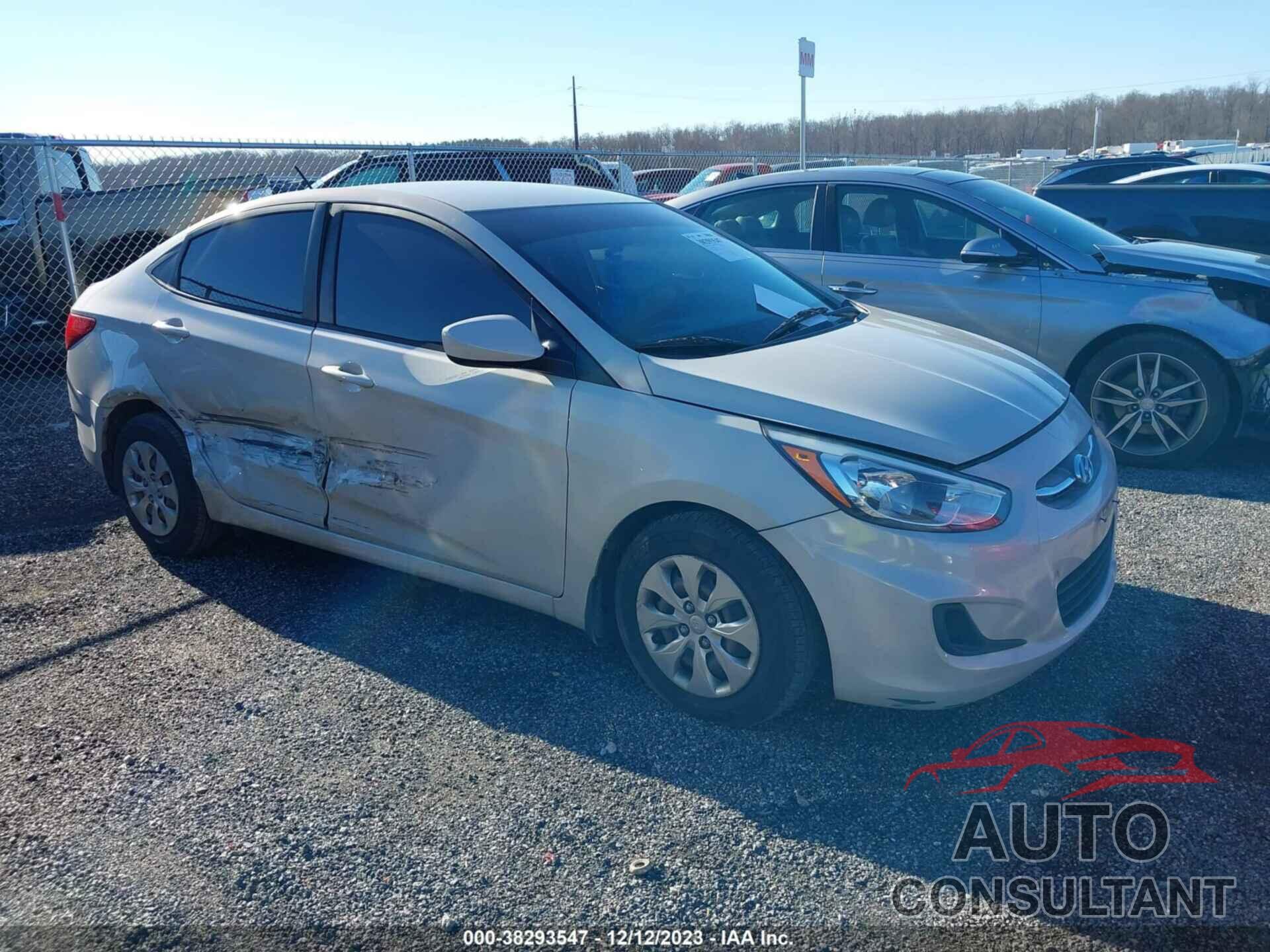 HYUNDAI ACCENT 2016 - KMHCT4AE2GU117079