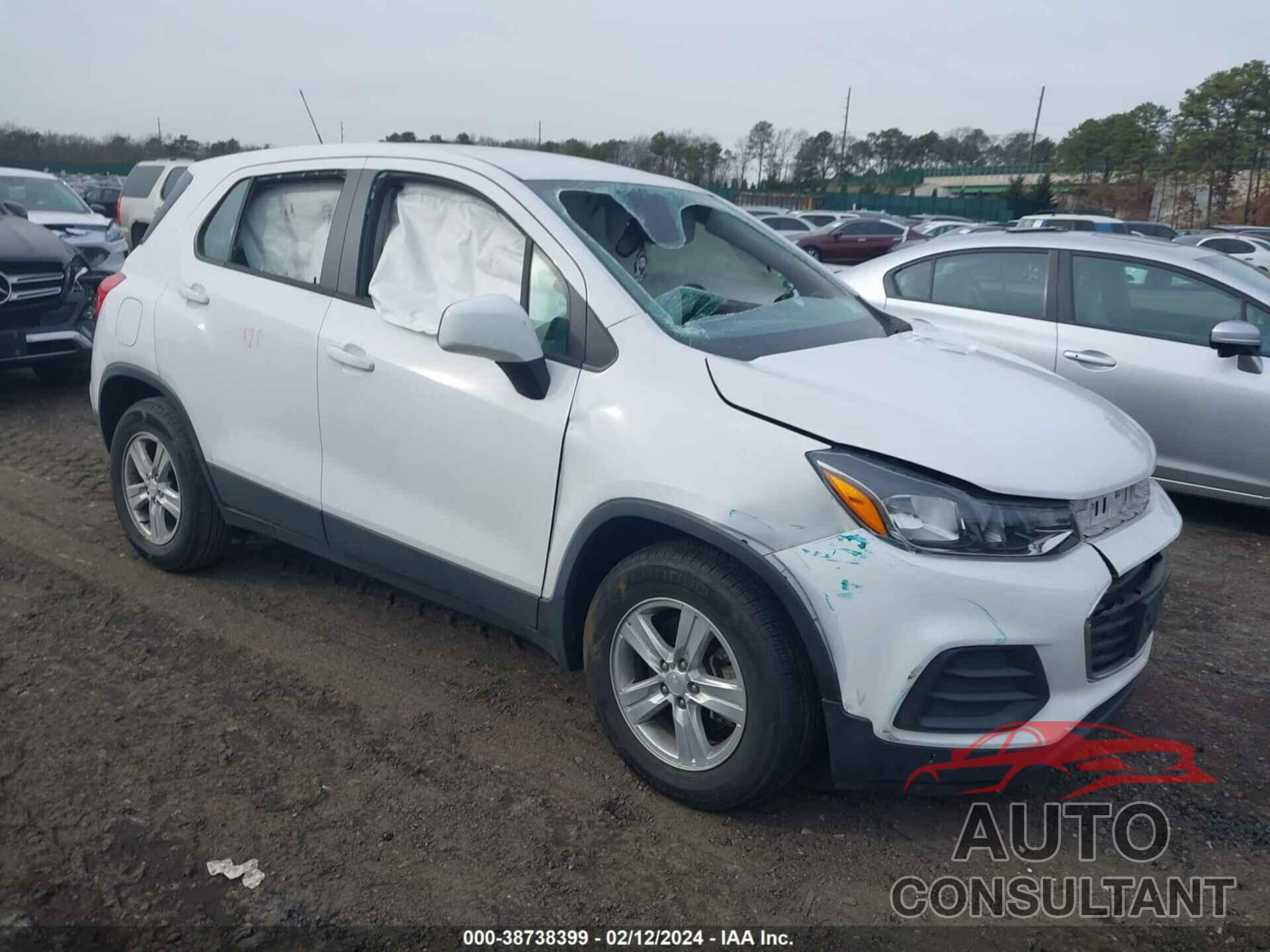 CHEVROLET TRAX 2019 - 3GNCJKSB1KL304813