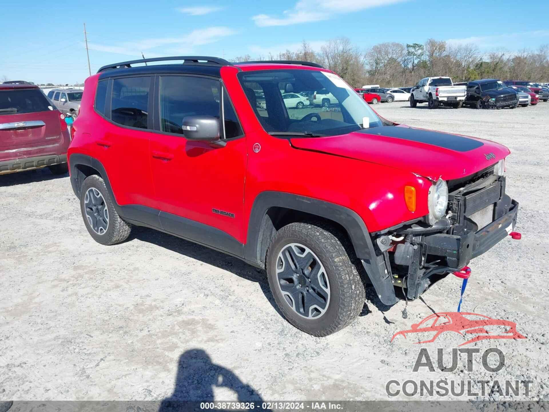 JEEP RENEGADE 2017 - ZACCJBCBXHPF99210