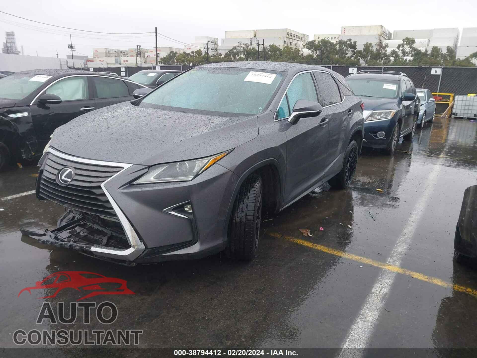 LEXUS RX 2016 - 2T2ZZMCA2GC022358