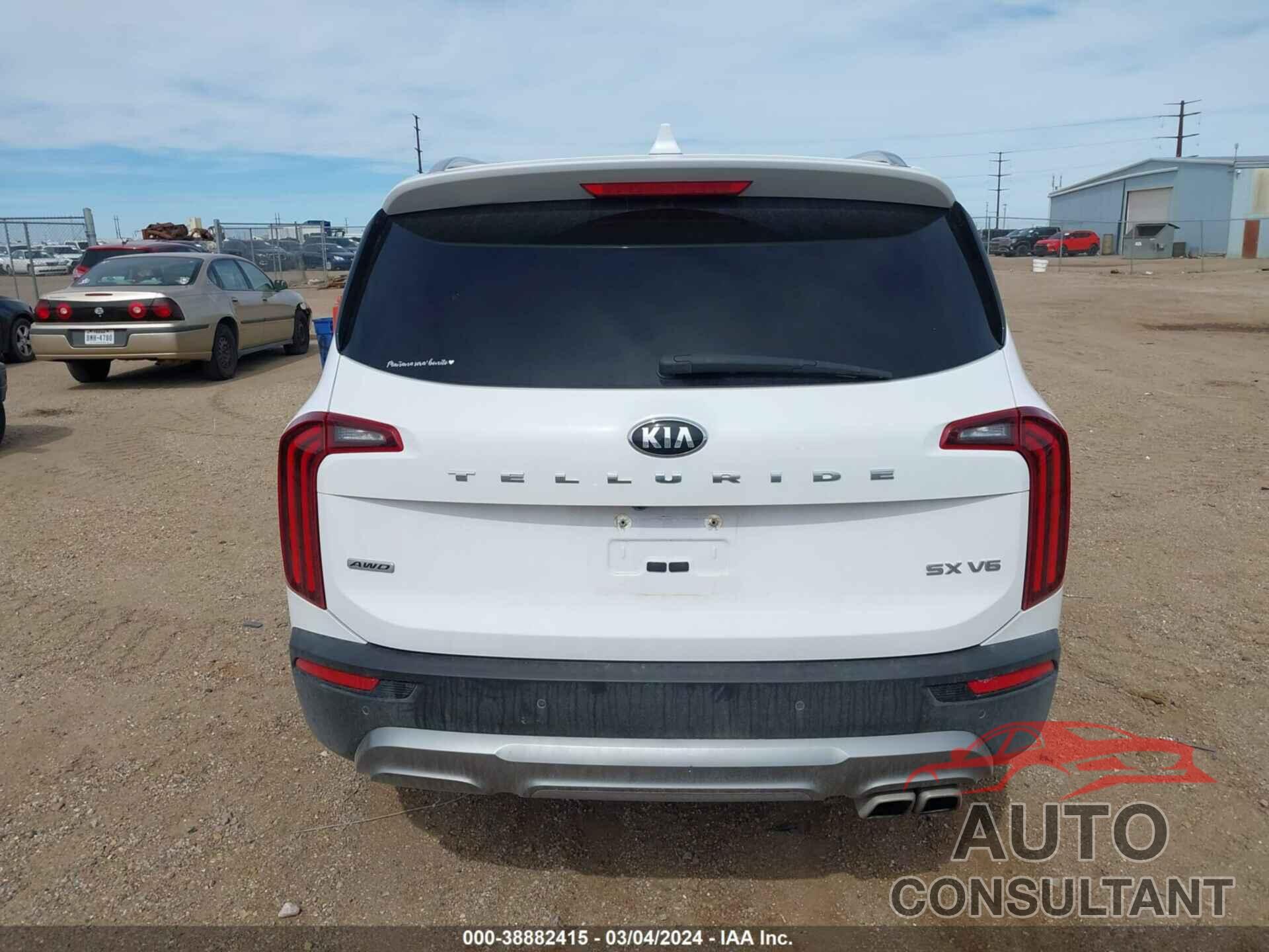 KIA TELLURIDE 2021 - 5XYP5DHC1MG165092