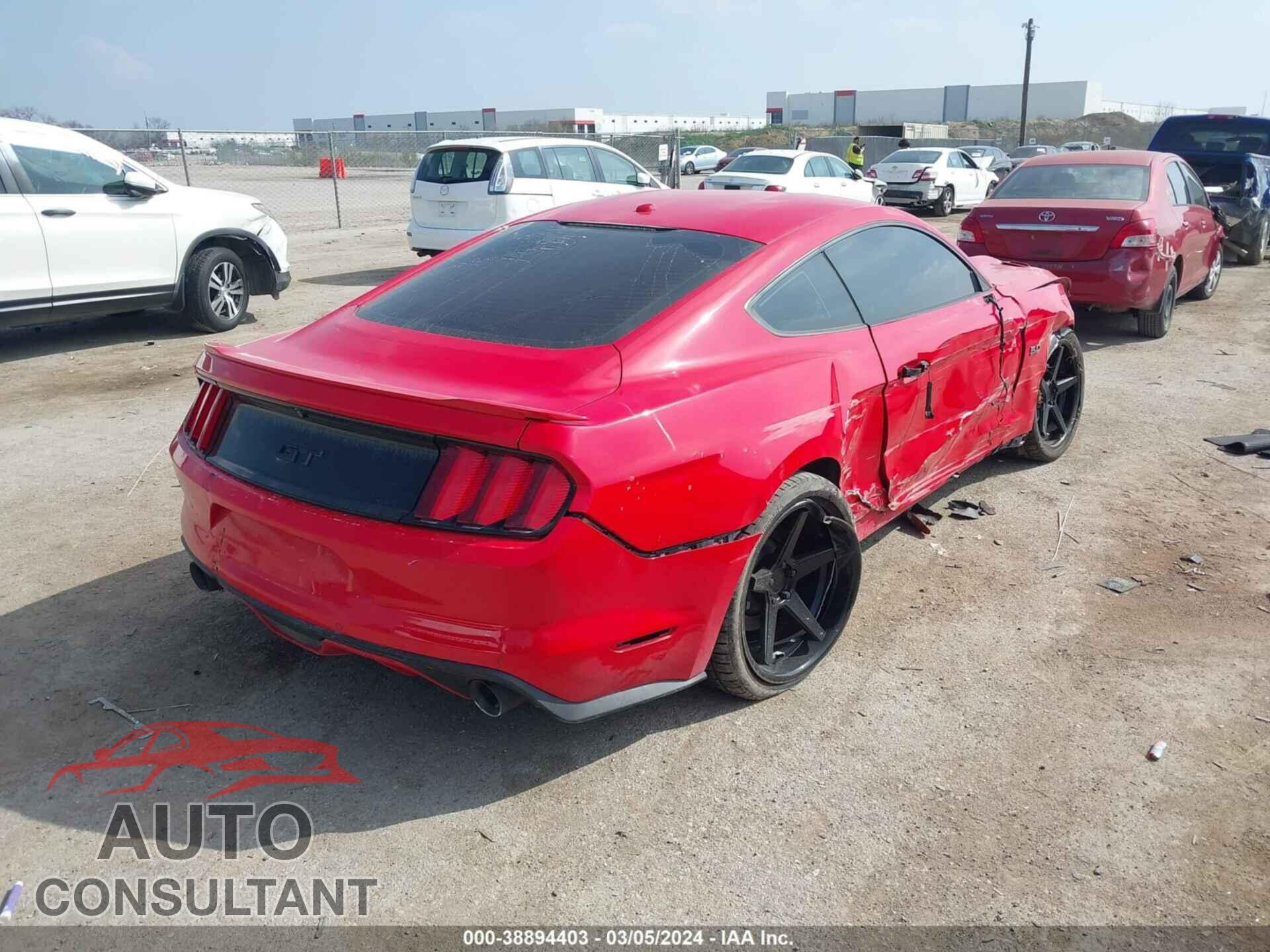 FORD MUSTANG 2017 - 1FA6P8CF8H5333278