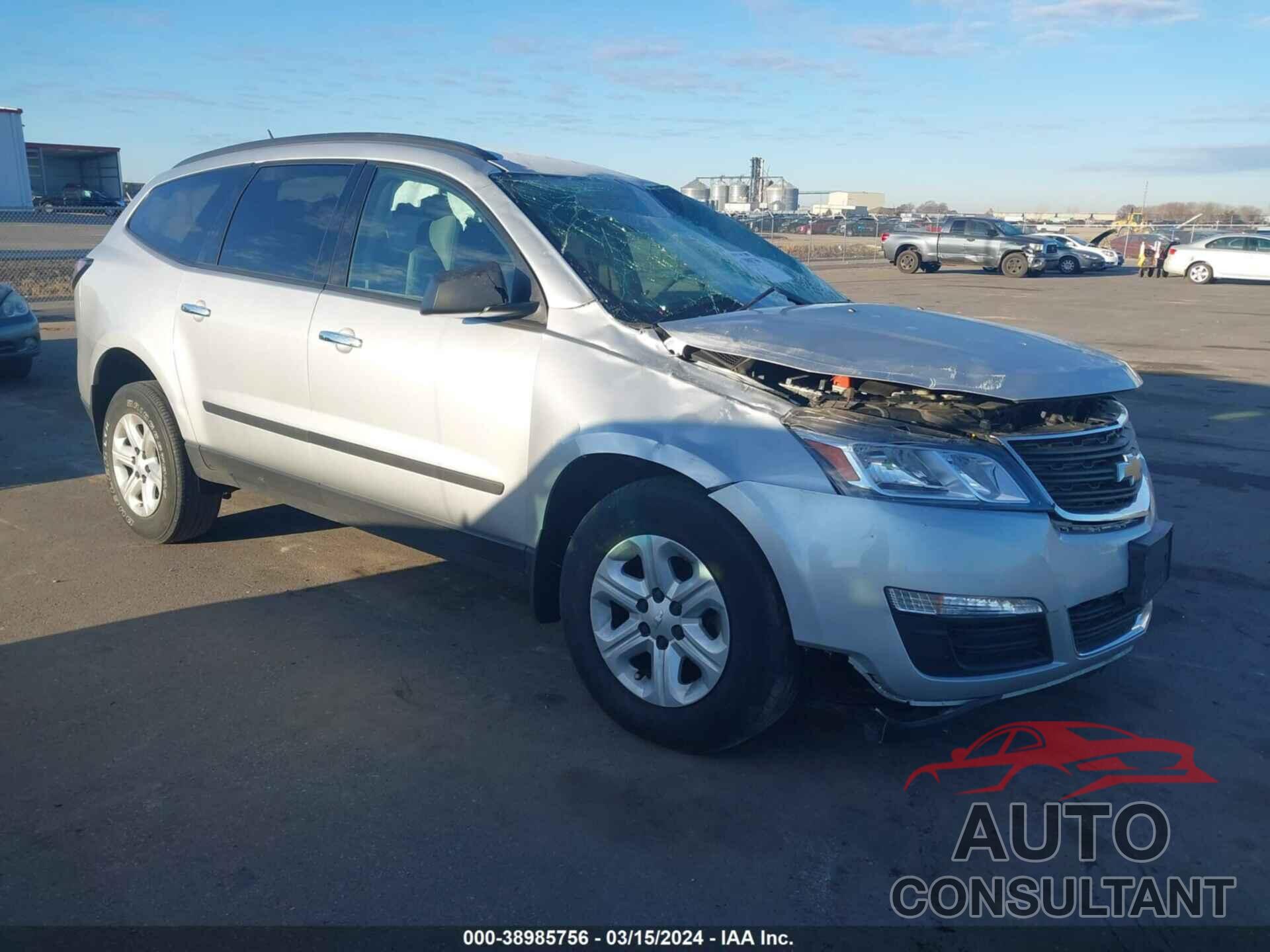 CHEVROLET TRAVERSE 2017 - 1GNKRFED8HJ224370