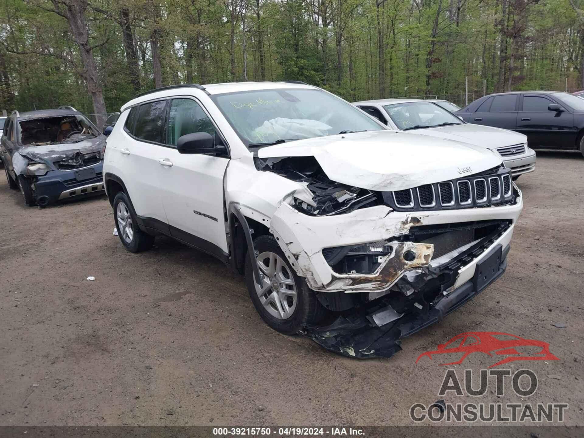 JEEP COMPASS 2020 - 3C4NJDAB9LT160895