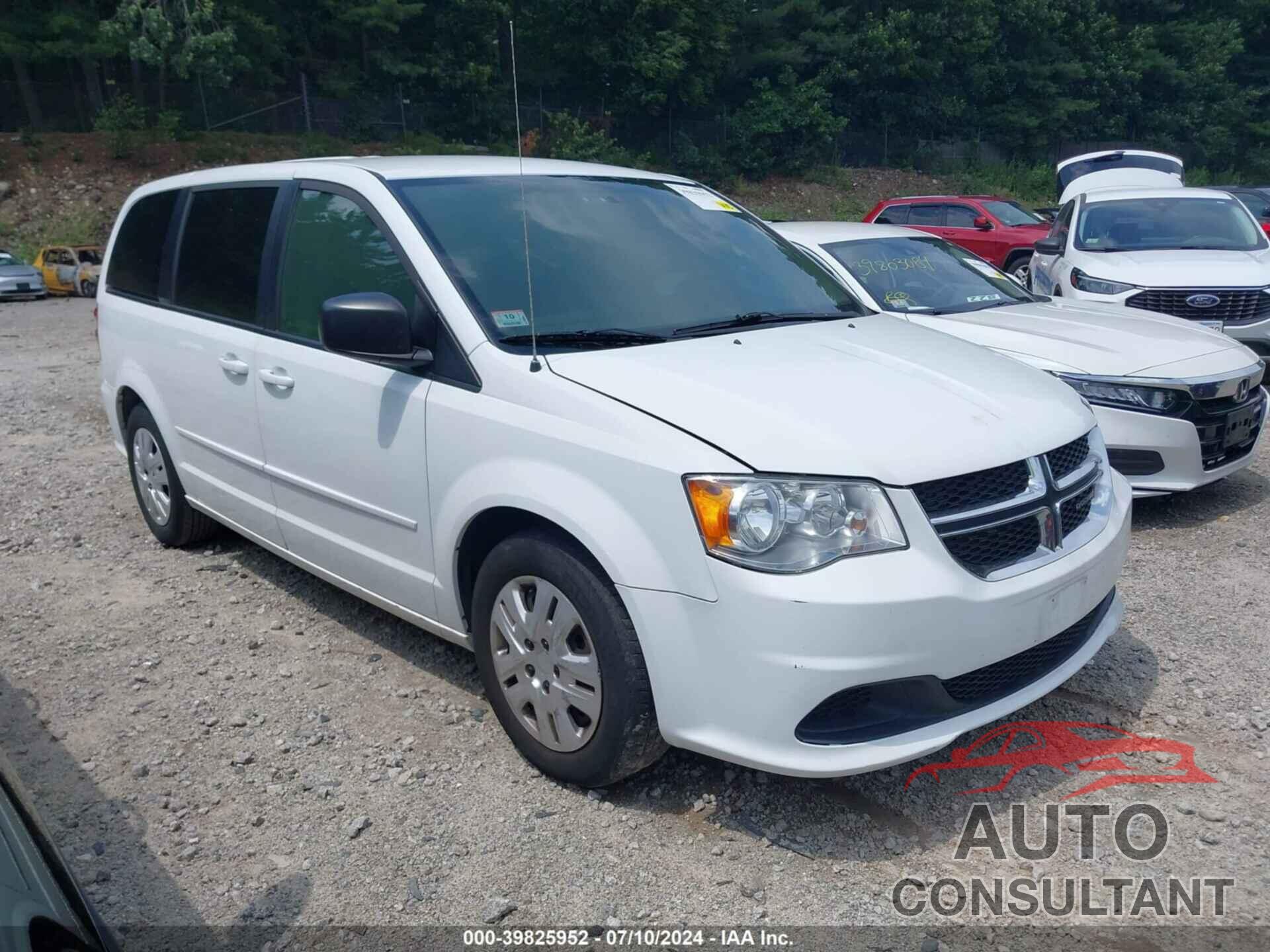 DODGE GRAND CARAVAN 2017 - 2C4RDGBG4HR851542