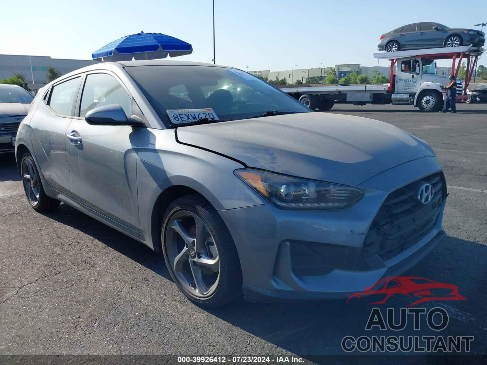 HYUNDAI VELOSTER 2019 - KMHTG6AF3KU009670