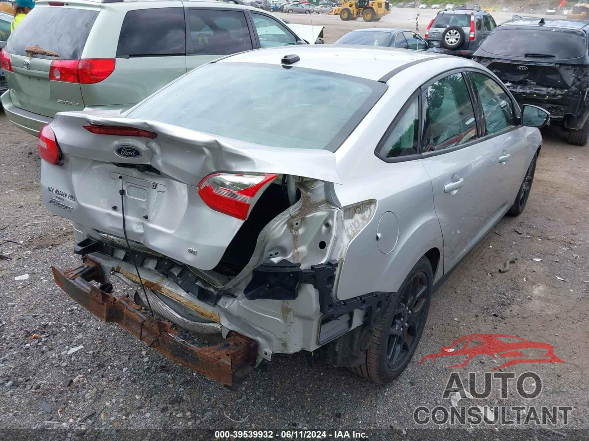 FORD FOCUS 2016 - 1FADP3F27GL264872