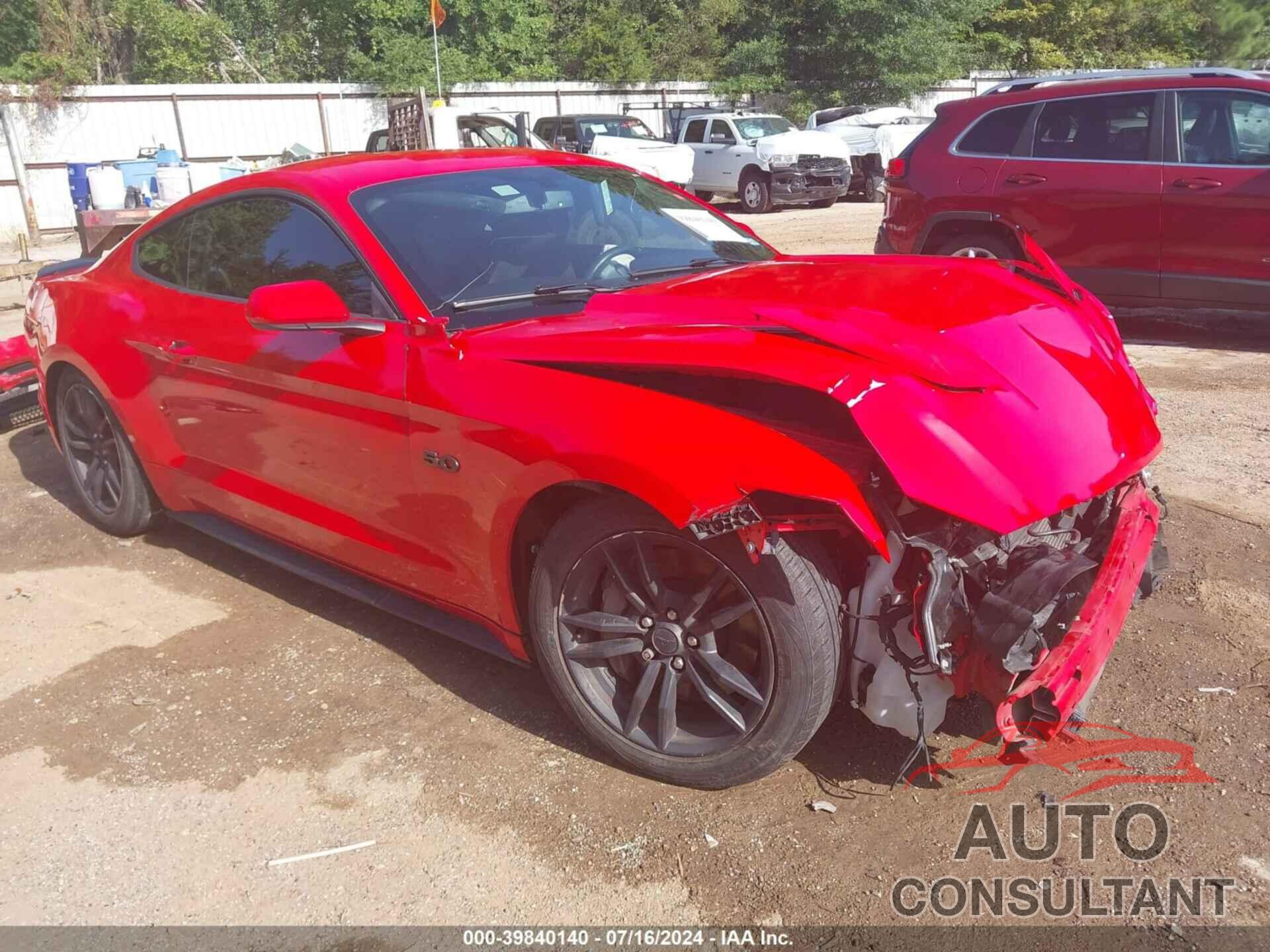 FORD MUSTANG 2017 - 1FA6P8CF8H5249896