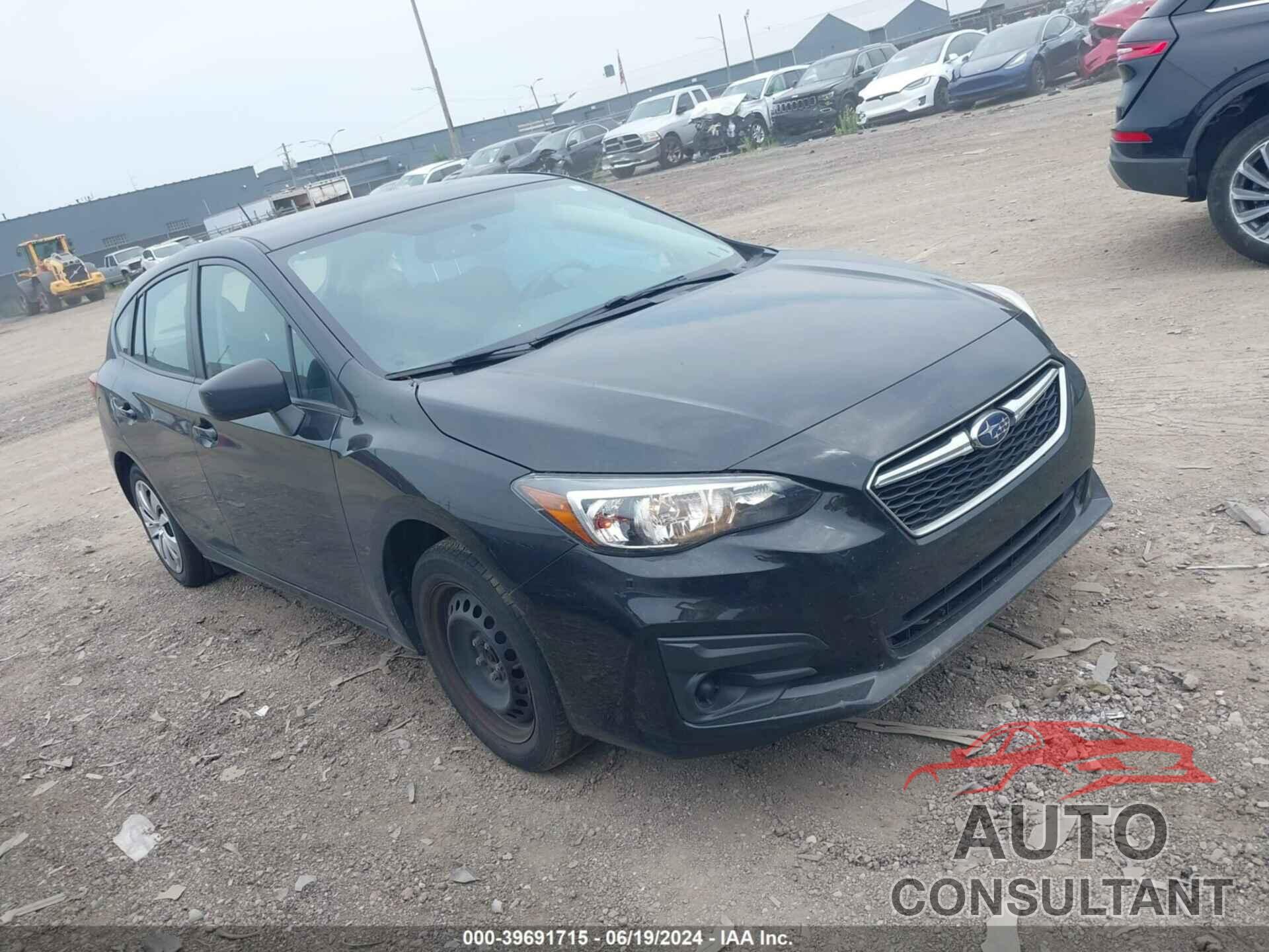 SUBARU IMPREZA 2019 - 4S3GTAA60K3757092