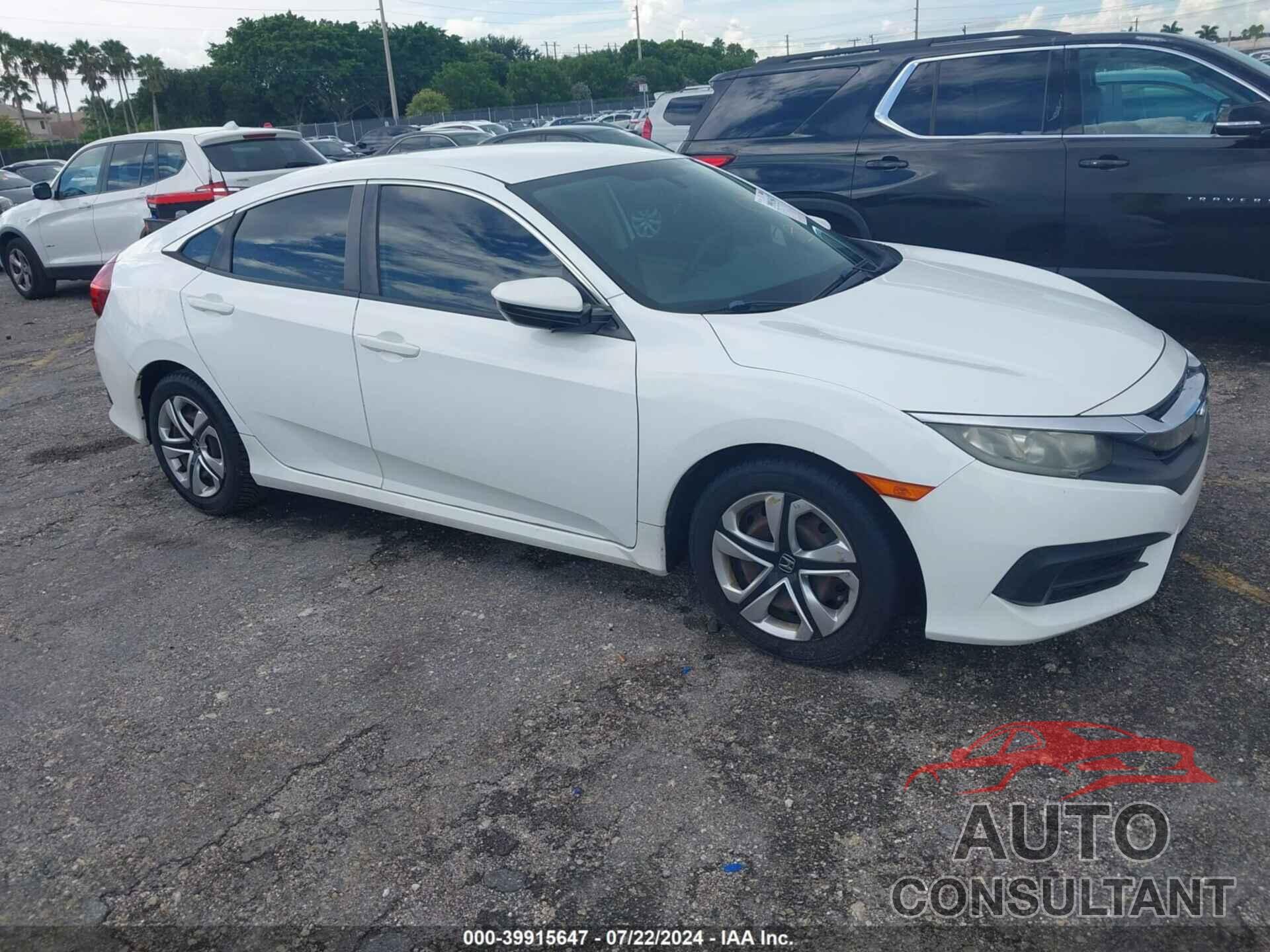 HONDA CIVIC 2016 - 19XFC2F54GE058999