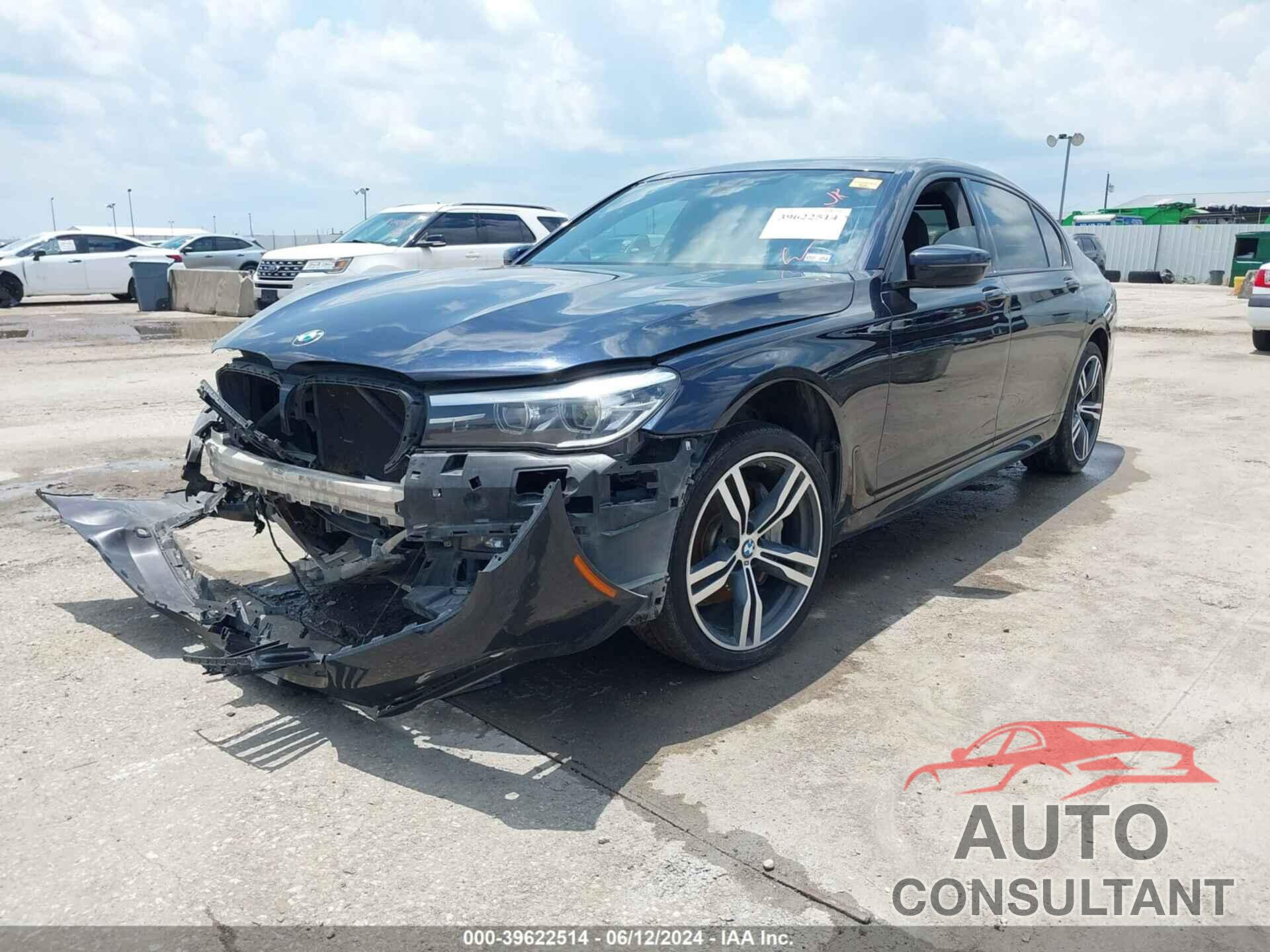 BMW 740I 2018 - WBA7E2C54JG742667