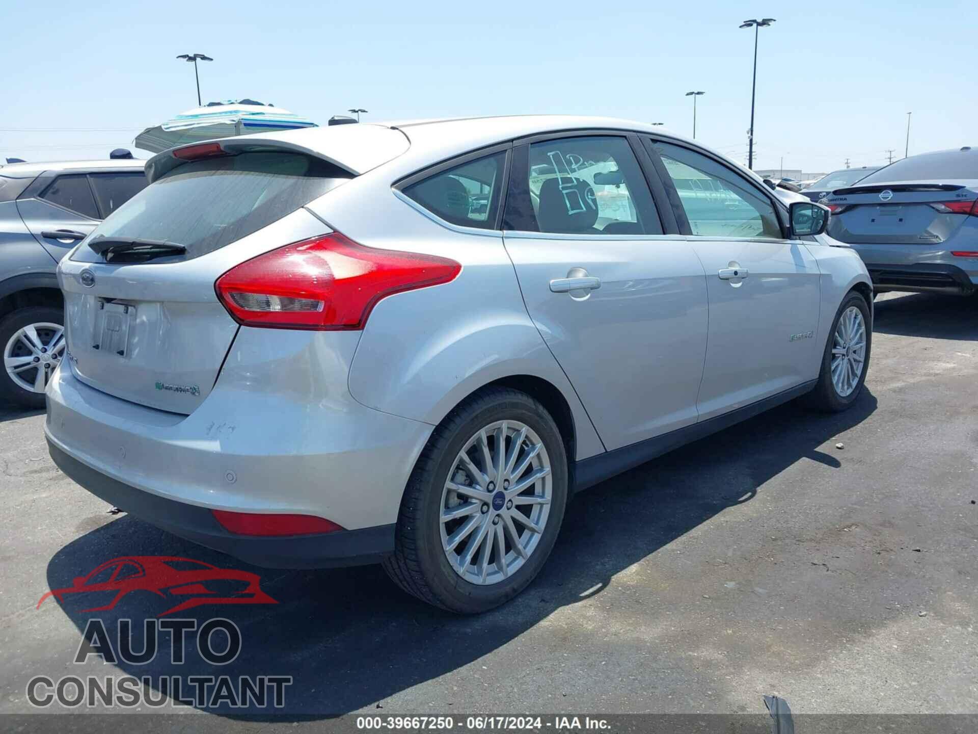 FORD FOCUS ELECTRIC 2016 - 1FADP3R46GL329062