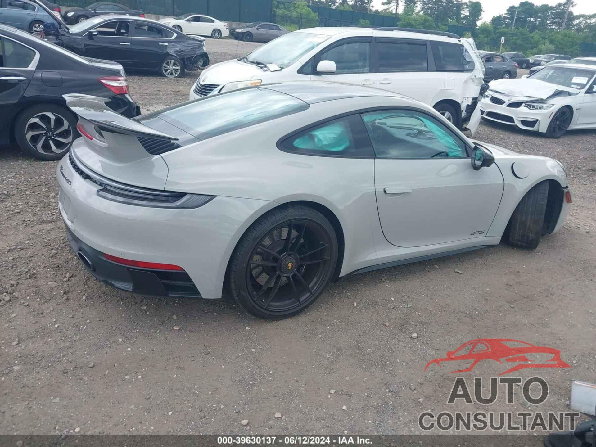 PORSCHE 911 2022 - WP0AB2A93NS221868