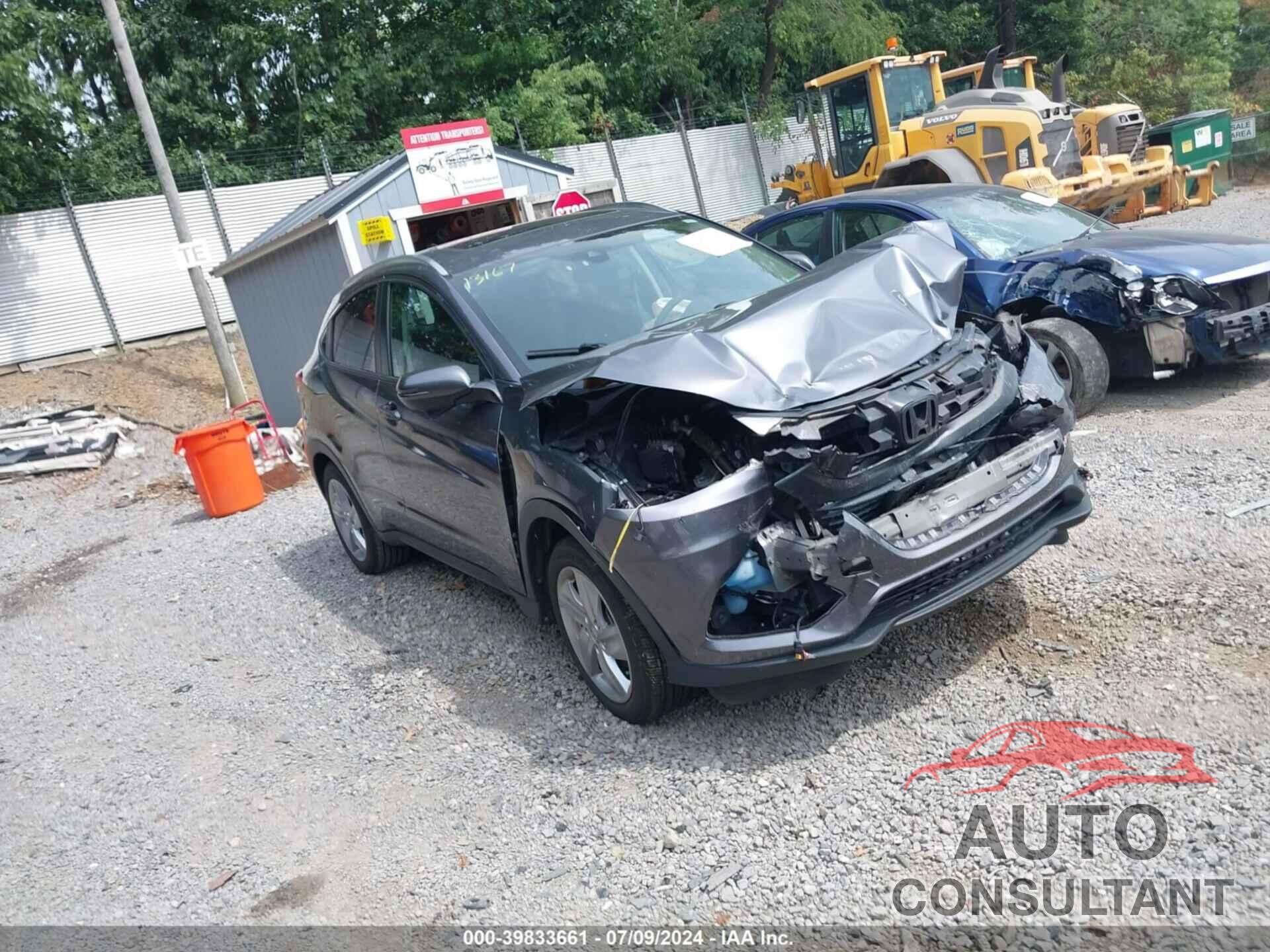 HONDA HR-V 2019 - 3CZRU6H55KM731015