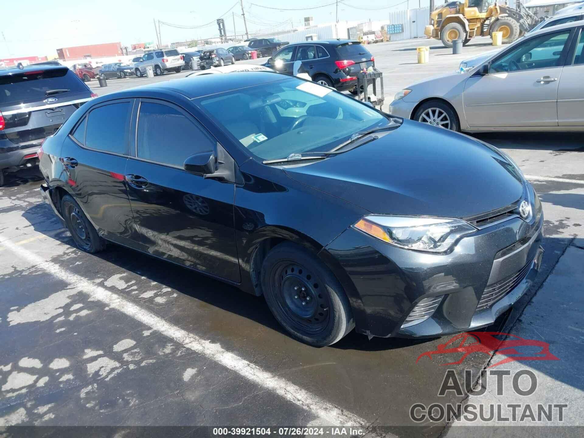 TOYOTA COROLLA 2016 - 5YFBURHE2GP429559