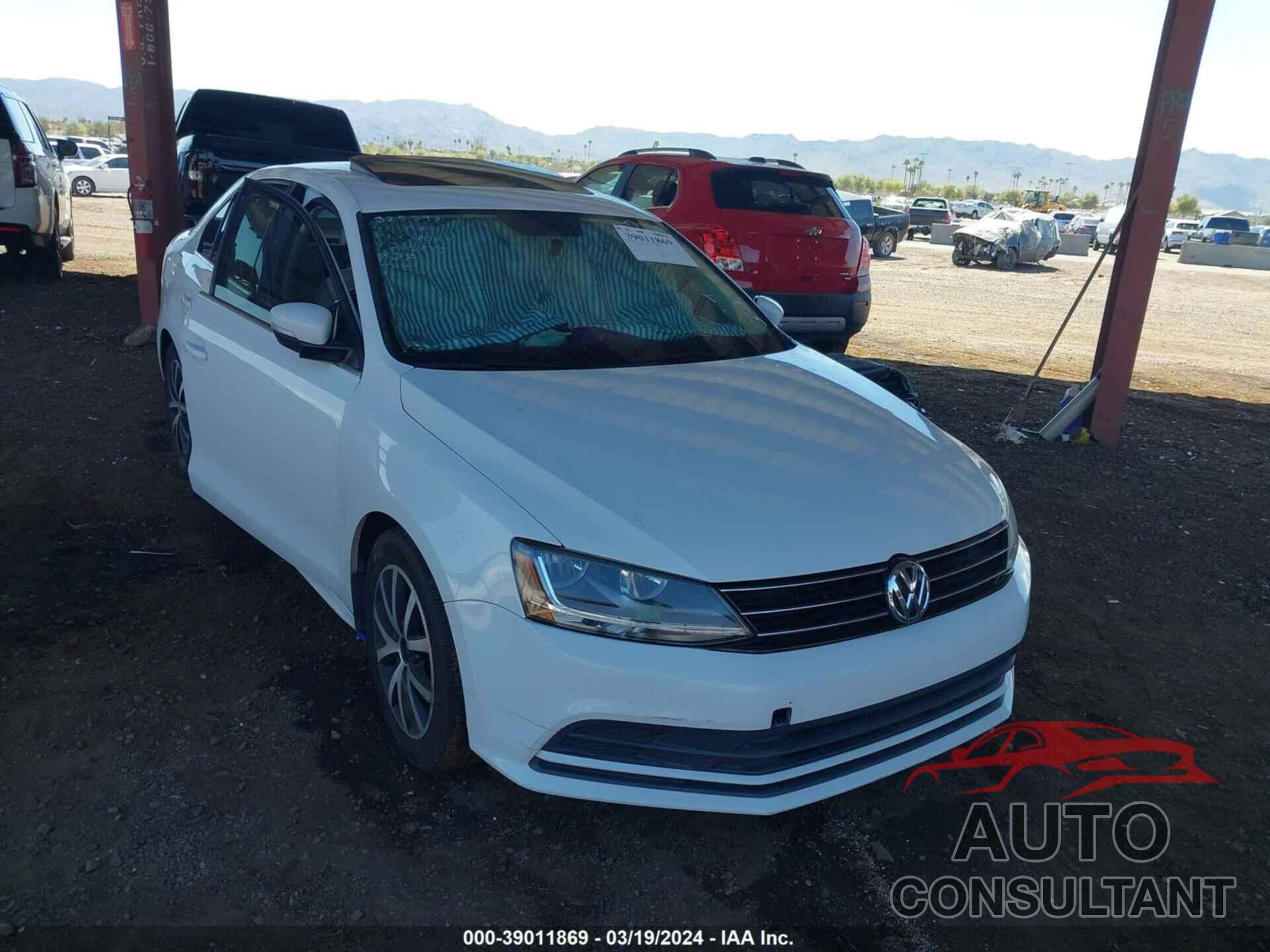 VOLKSWAGEN JETTA 2017 - 3VWDB7AJ8HM265847