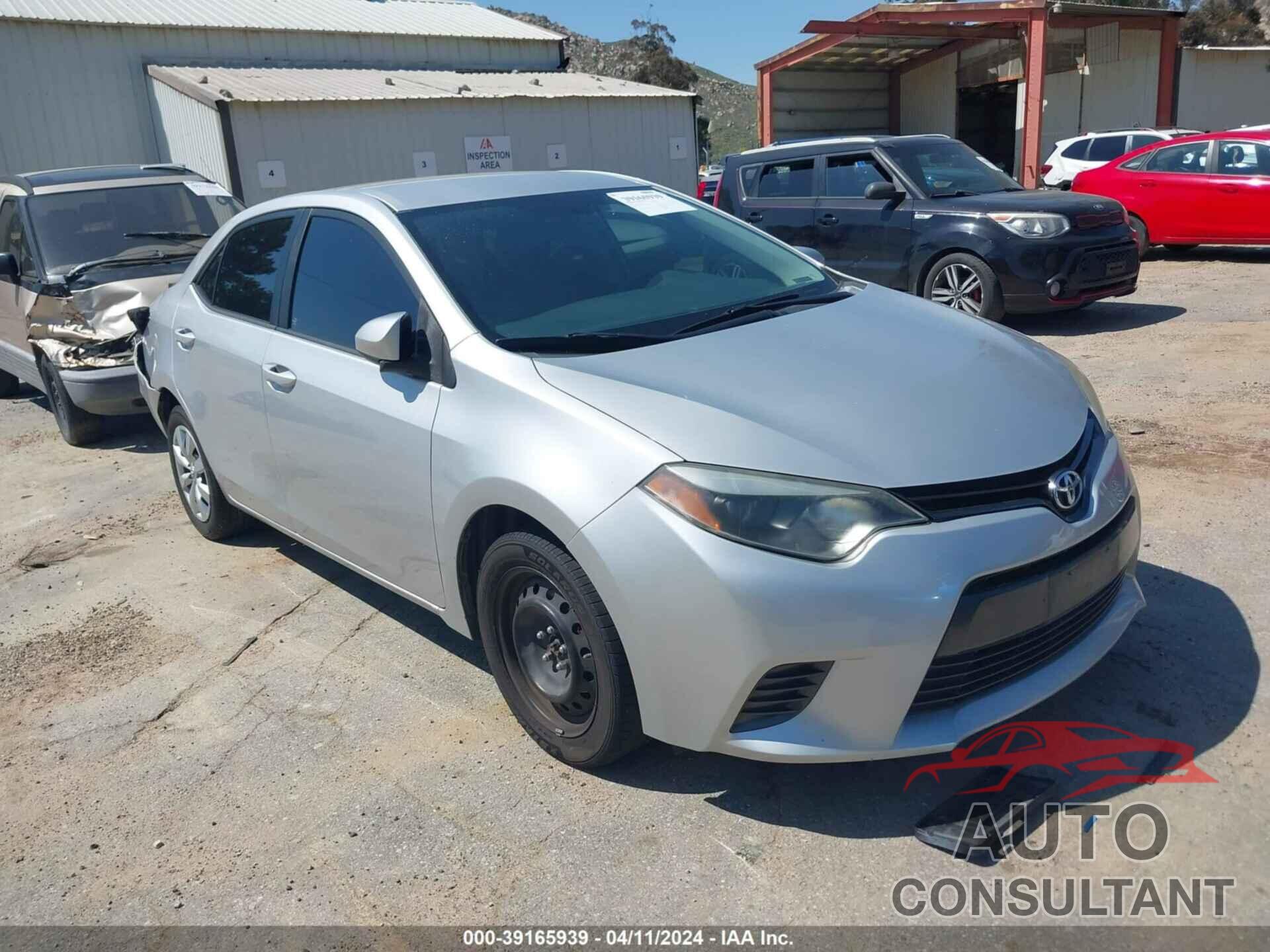 TOYOTA COROLLA 2016 - 5YFBURHE6GP543340