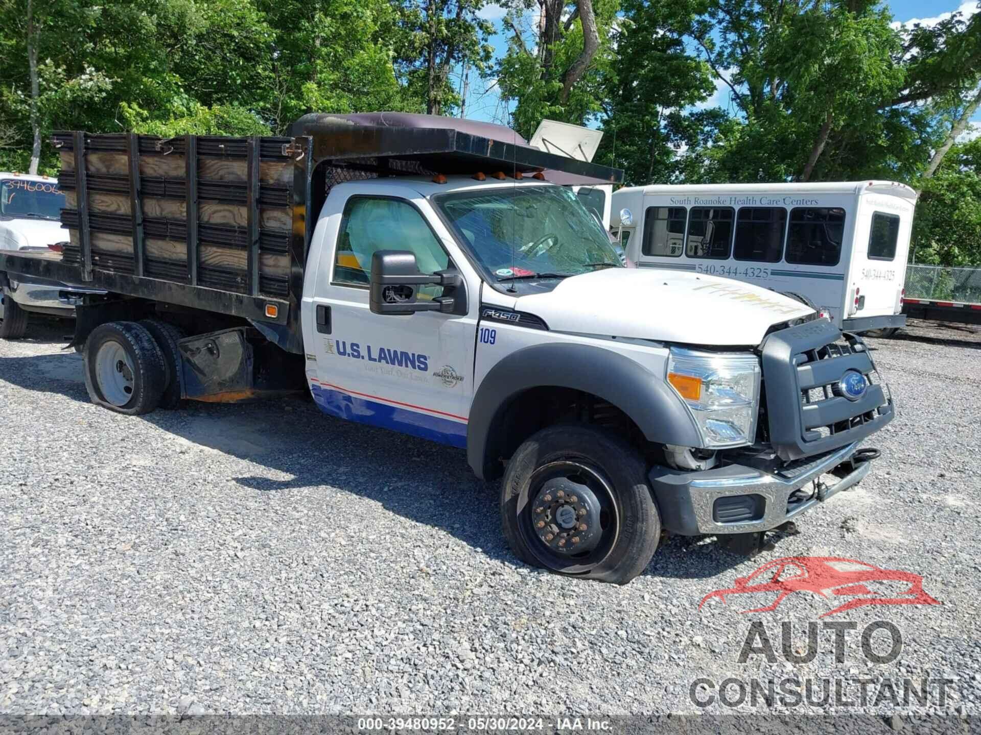 FORD F-450 CHASSIS 2016 - 1FDUF4HT7GEC18449