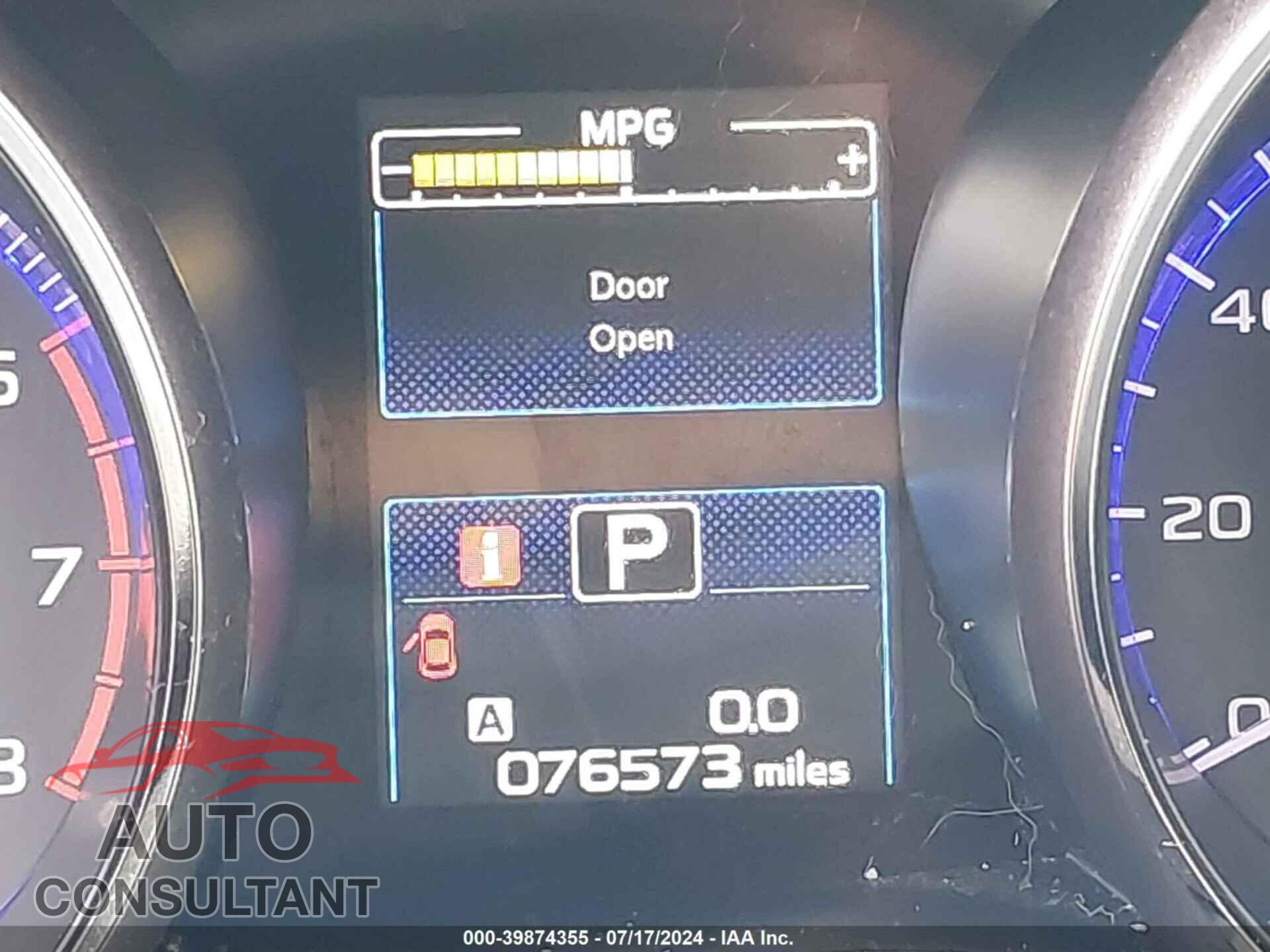 SUBARU OUTBACK 2016 - 4S4BSBDC4G3291397