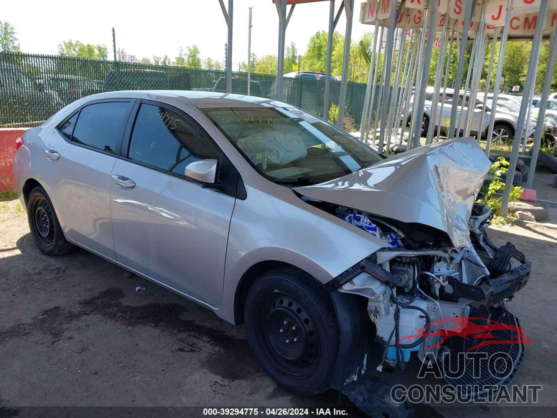 TOYOTA COROLLA 2016 - 2T1BURHE8GC688914