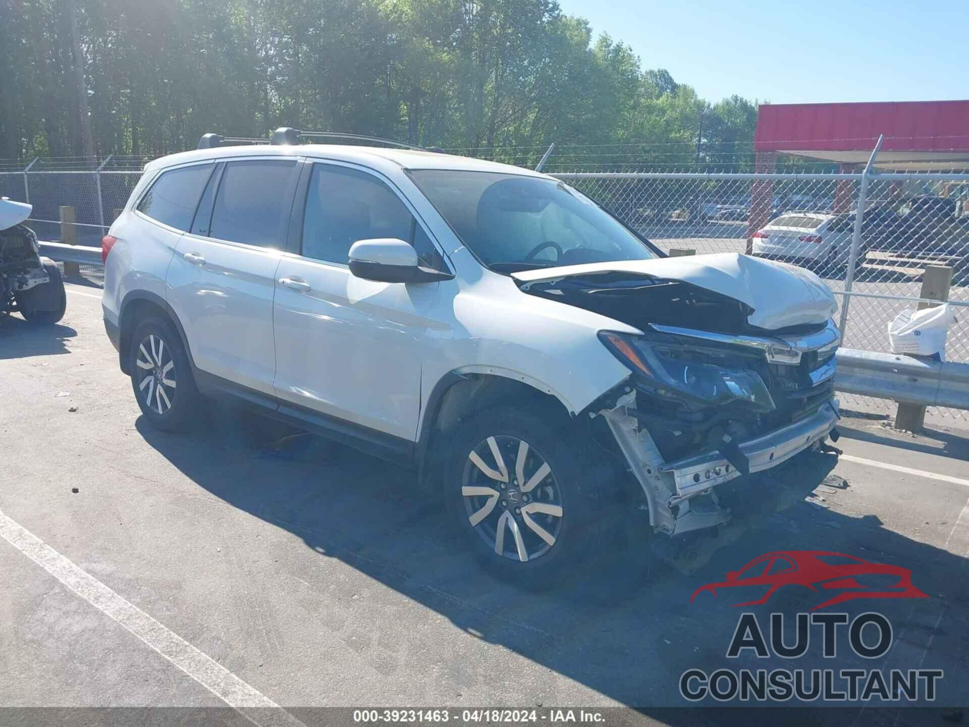 HONDA PILOT 2019 - 5FNYF6H58KB056356