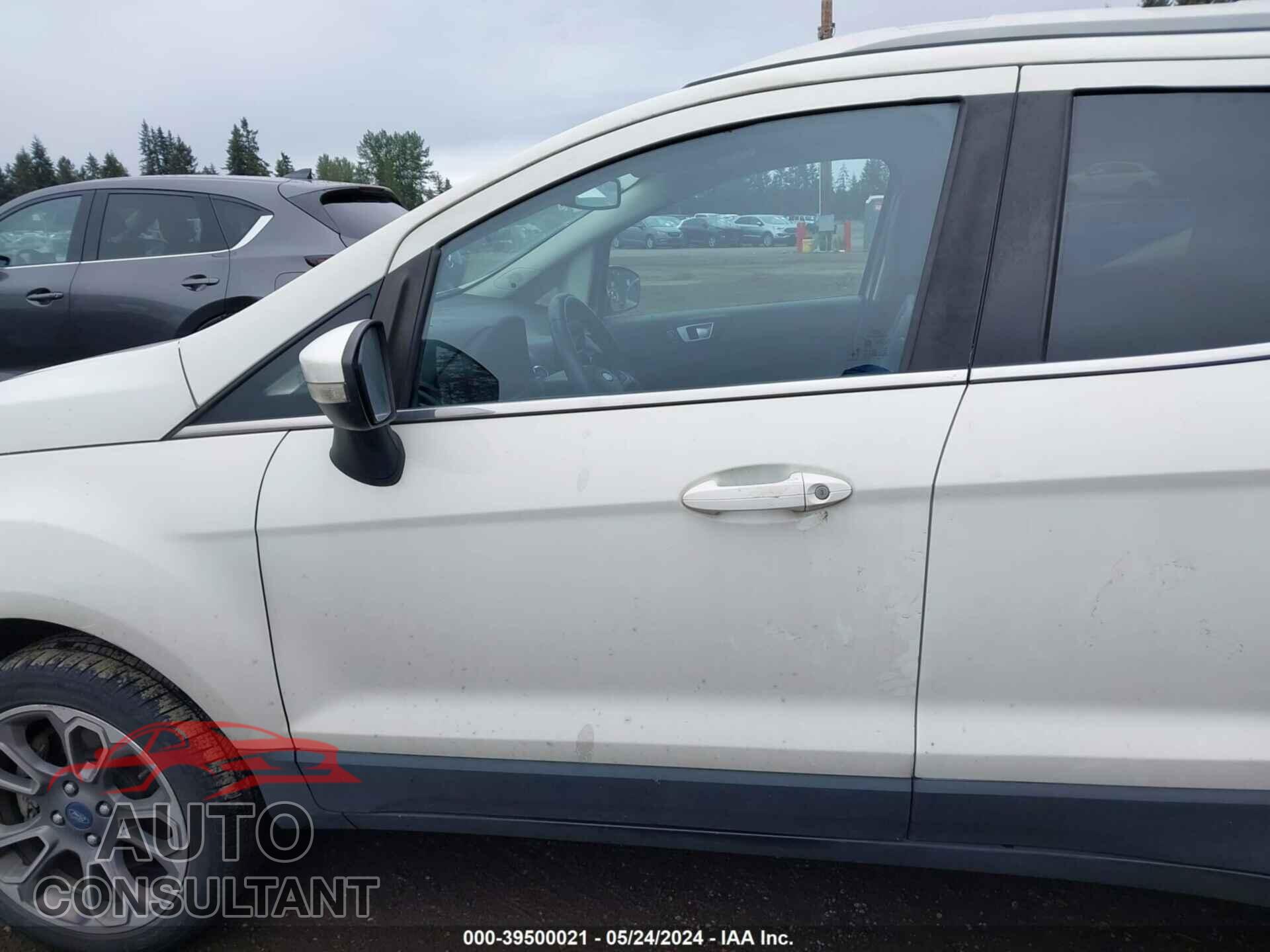 FORD ECOSPORT 2020 - MAJ6S3KL6LC362324