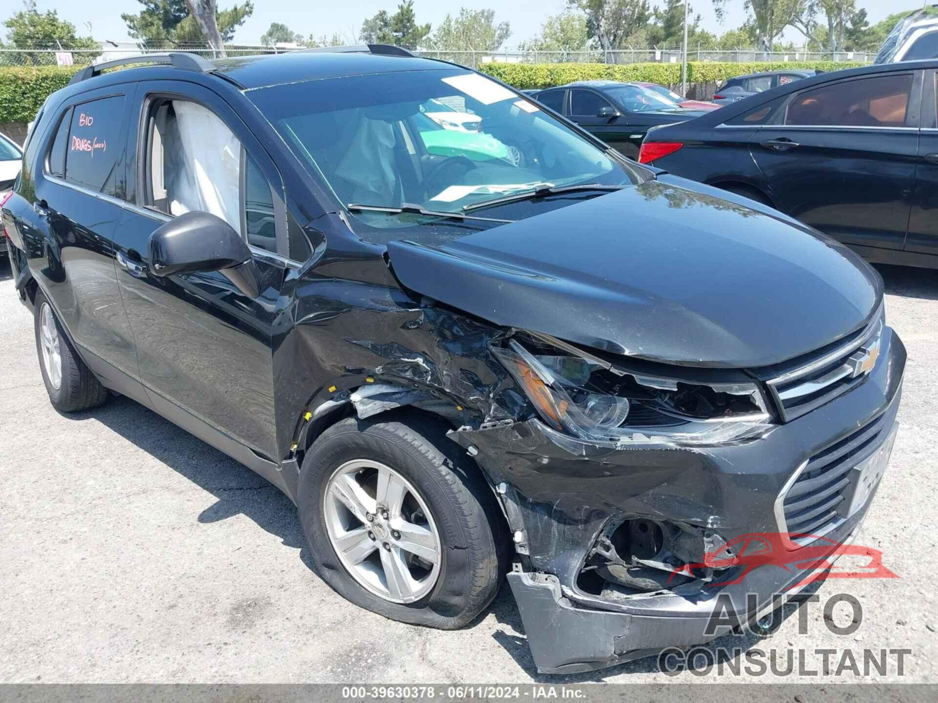 CHEVROLET TRAX 2019 - KL7CJLSB0KB878512