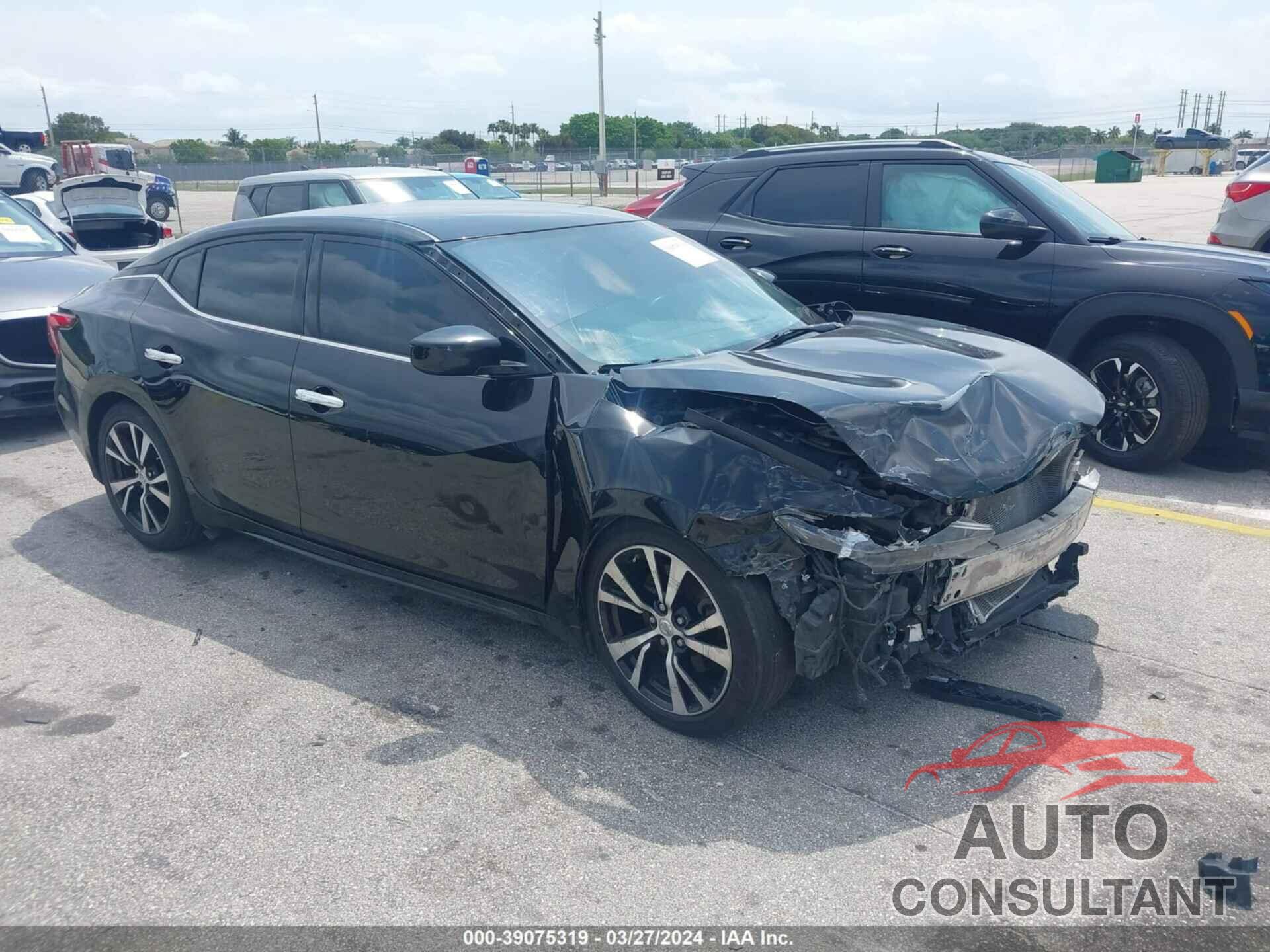 NISSAN MAXIMA 2017 - 1N4AA6APXHC443174