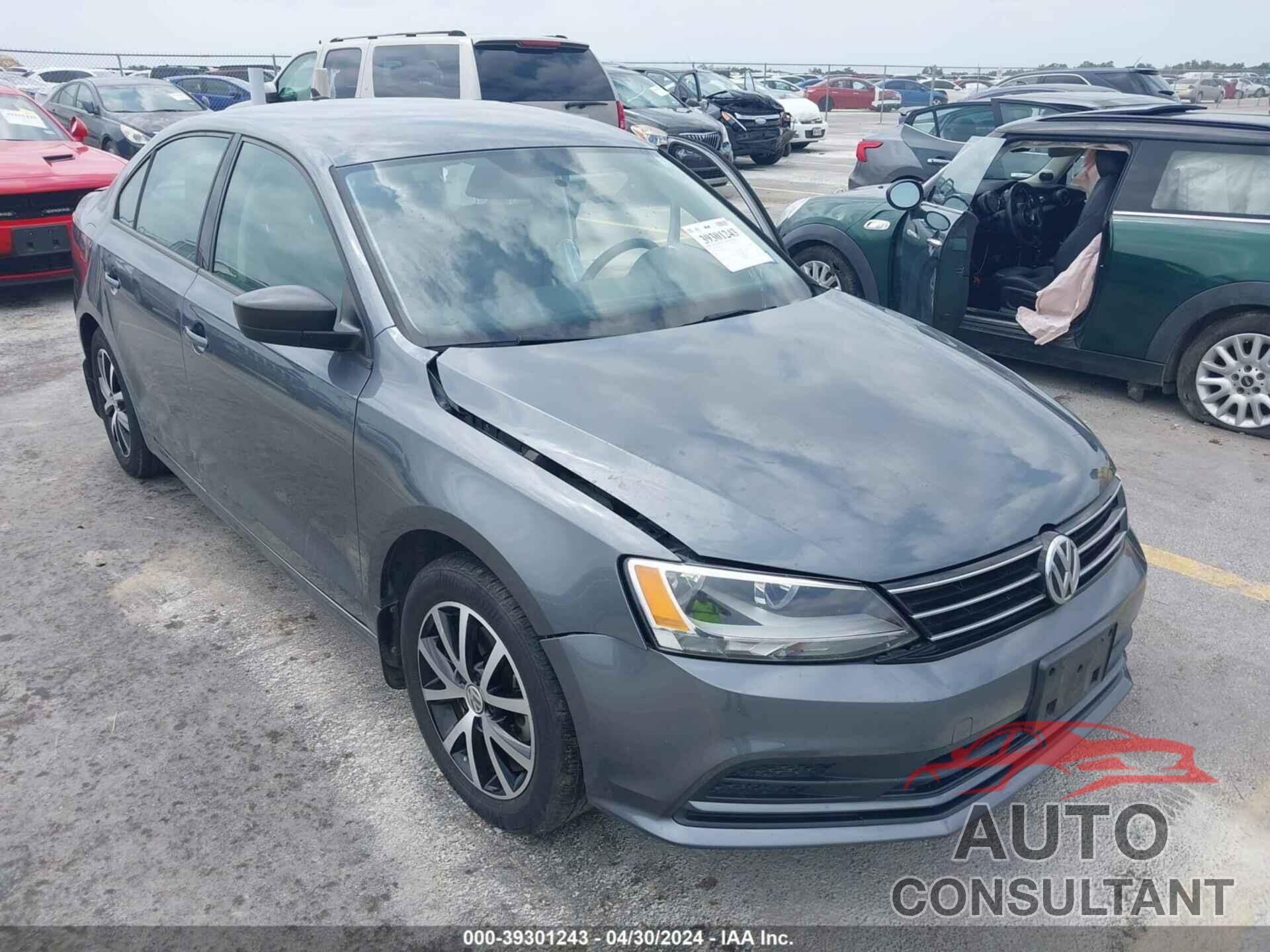 VOLKSWAGEN JETTA 2016 - 3VWD67AJ1GM394614