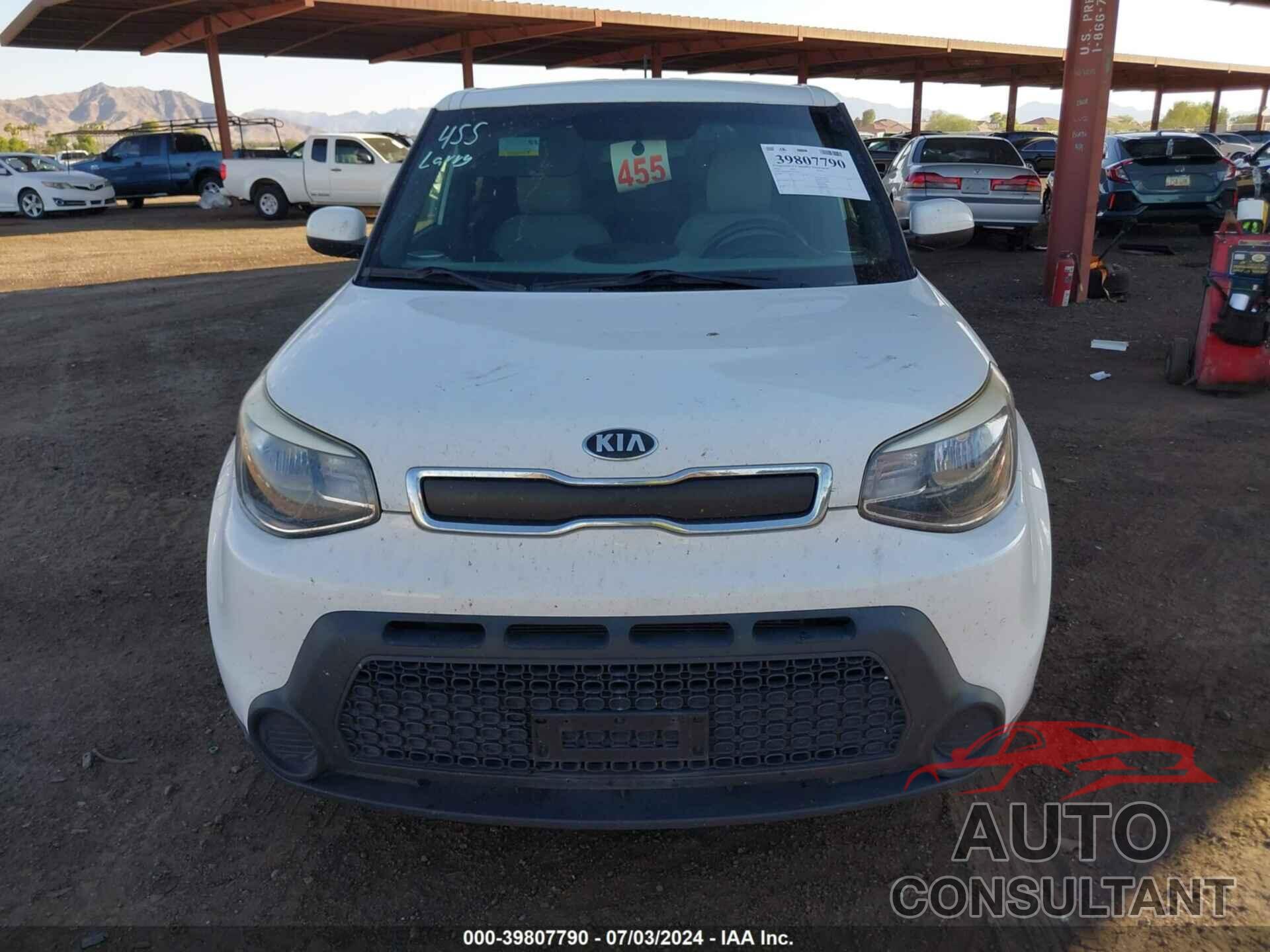 KIA SOUL 2016 - KNDJN2A25G7316724