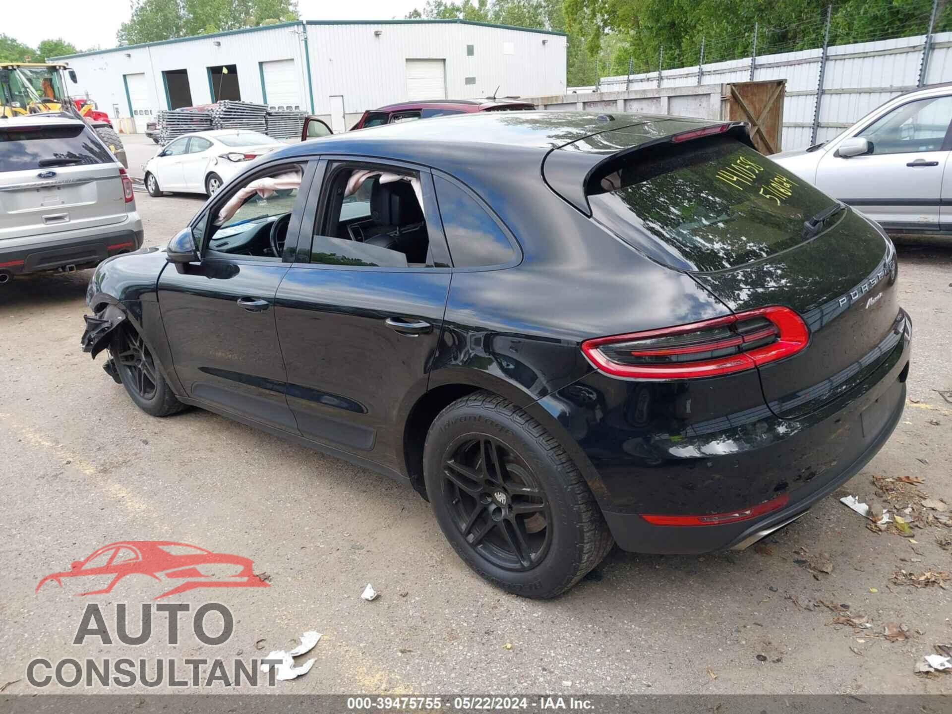 PORSCHE MACAN 2017 - WP1AA2A51HLB81402