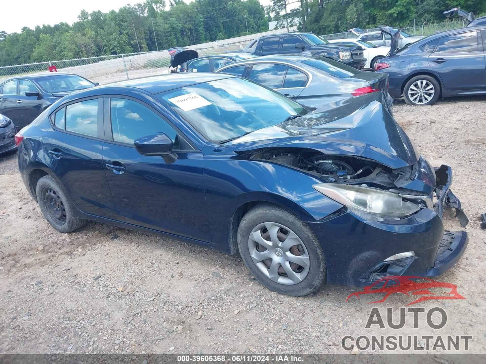 MAZDA MAZDA3 2016 - JM1BM1T72G1329184